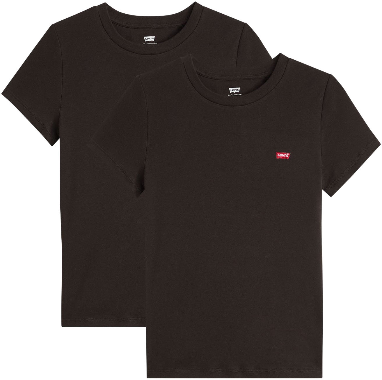 Levi's® T-shirt »VNECK TEE 2 PACK« Packung, 2 cuis