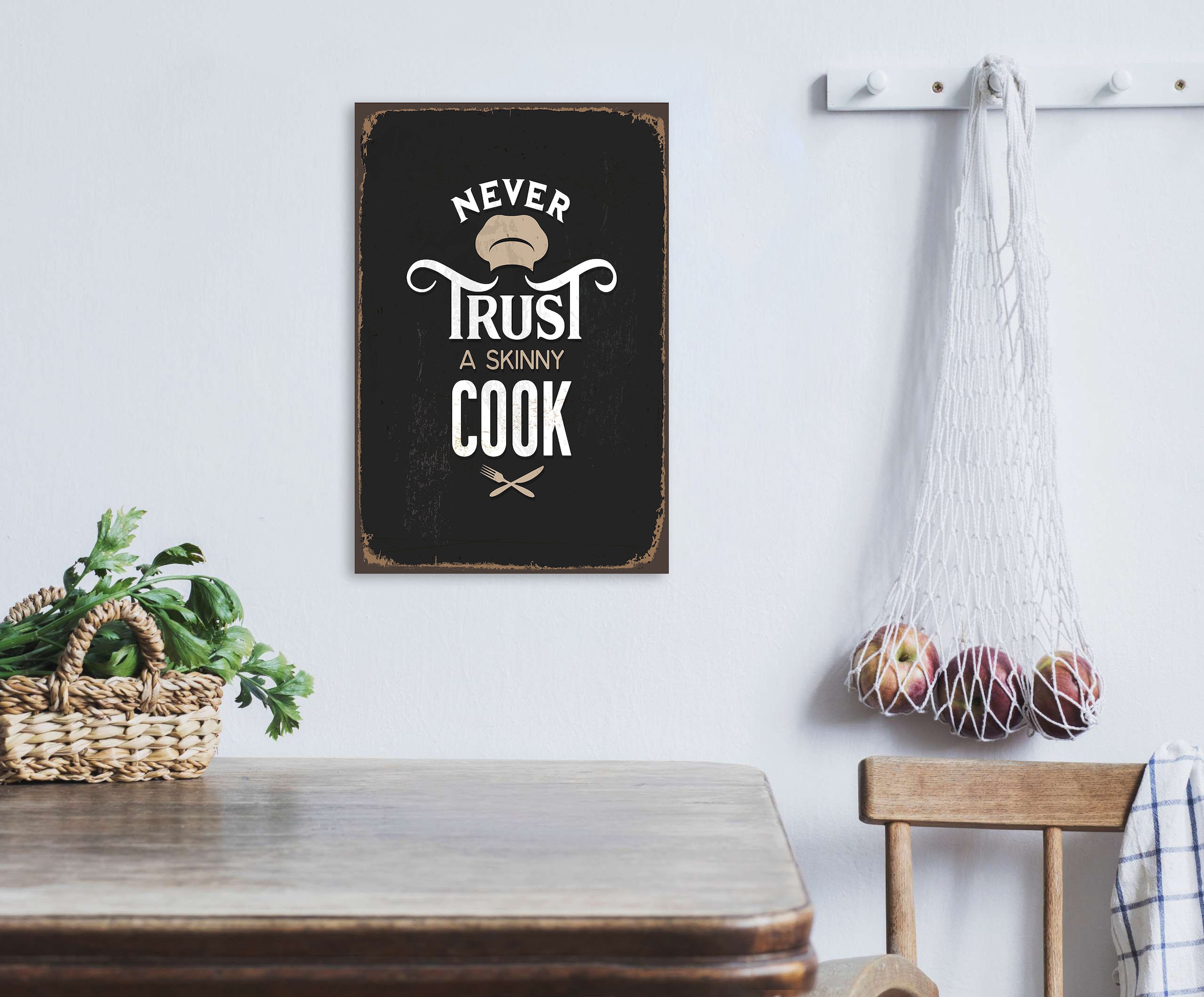 queence Tableau métallique »Skinny Cook« 1 cuis tlg.