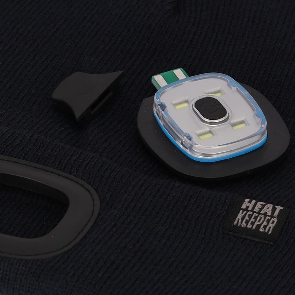Heatkeeper Strickmütze »Heatkeeper« Herausnehmbare LED-Lampe