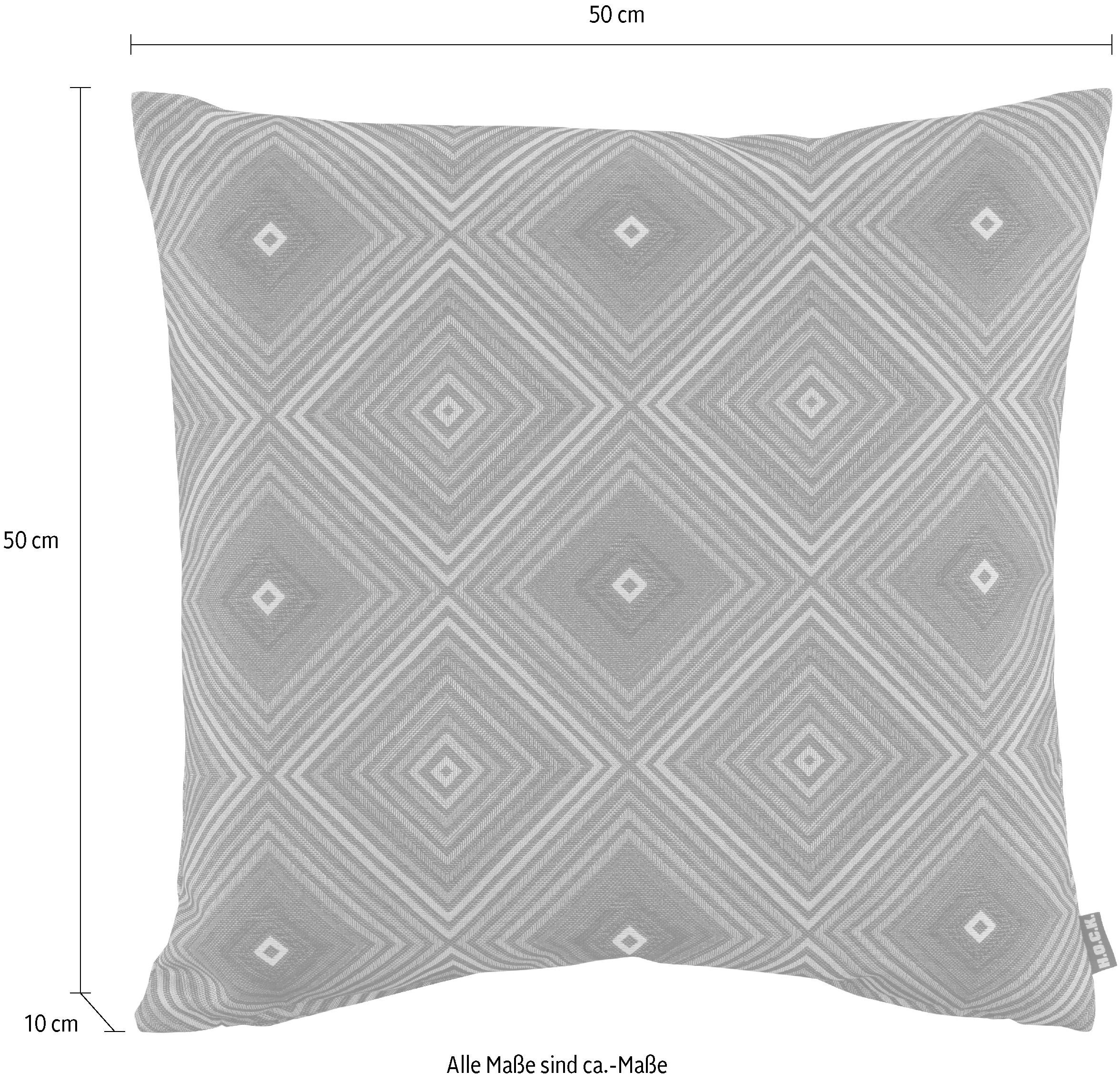 H.O.C.K. Coussin décoratif »Selin« orientalischen Stil, Kissenhülle mit Füllung, 1 Stück