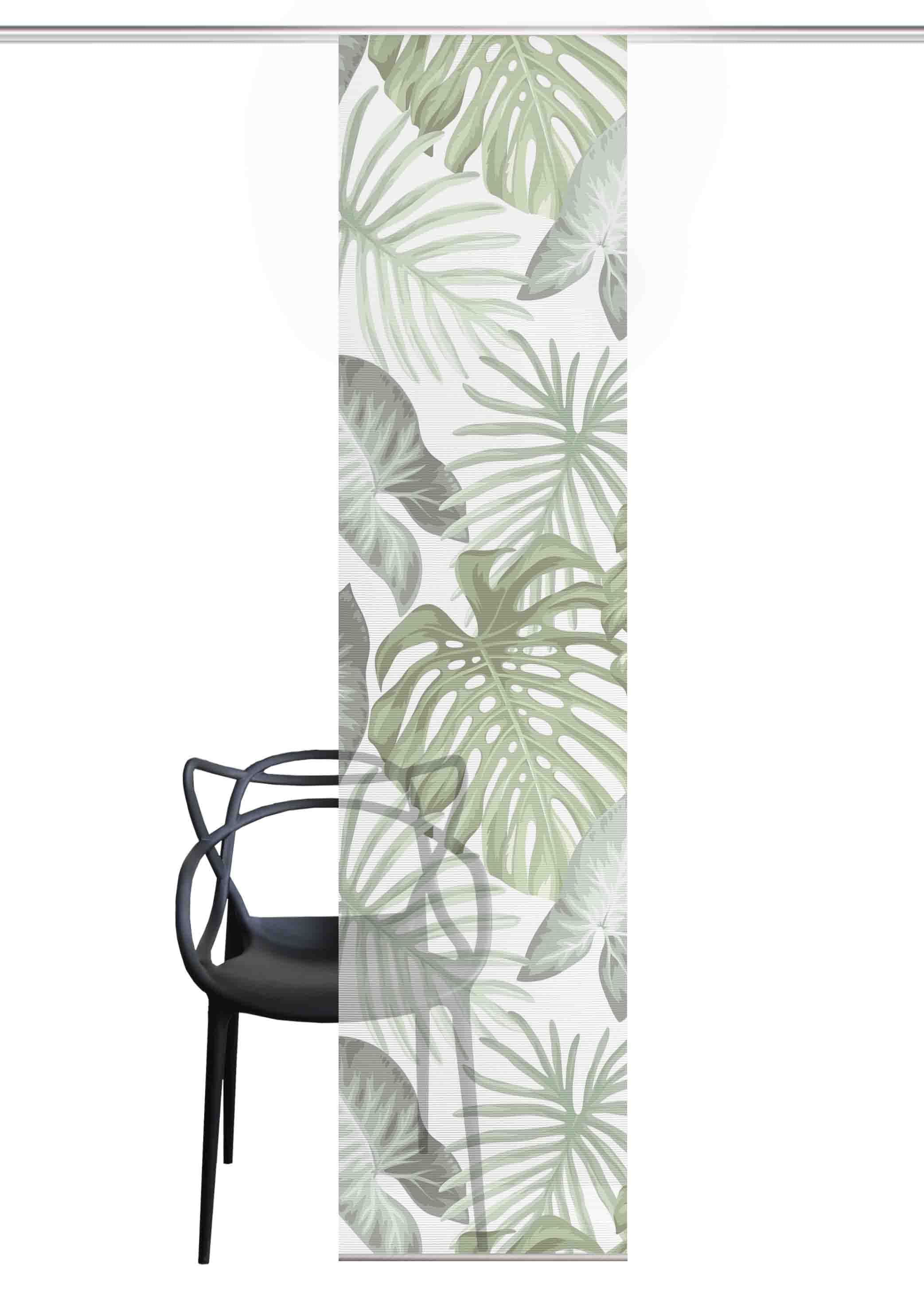 Vision S Rideau coulissant »SANJA« Support de panneau 1 cuis tlg. Rideau coulissant motif bambou, impression numérique
