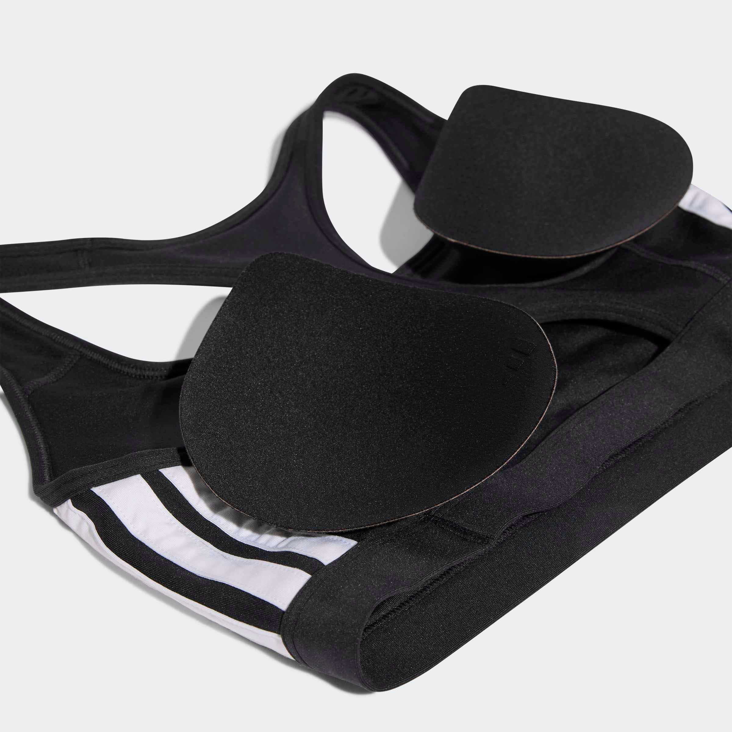 adidas Performance Soutien-gorge de sport »OPTIME ESSENTIALS WORKOUT 3-STREIFEN MEDIUM SUPPORT BH« ohne Bügel, in Stretch-Qualität