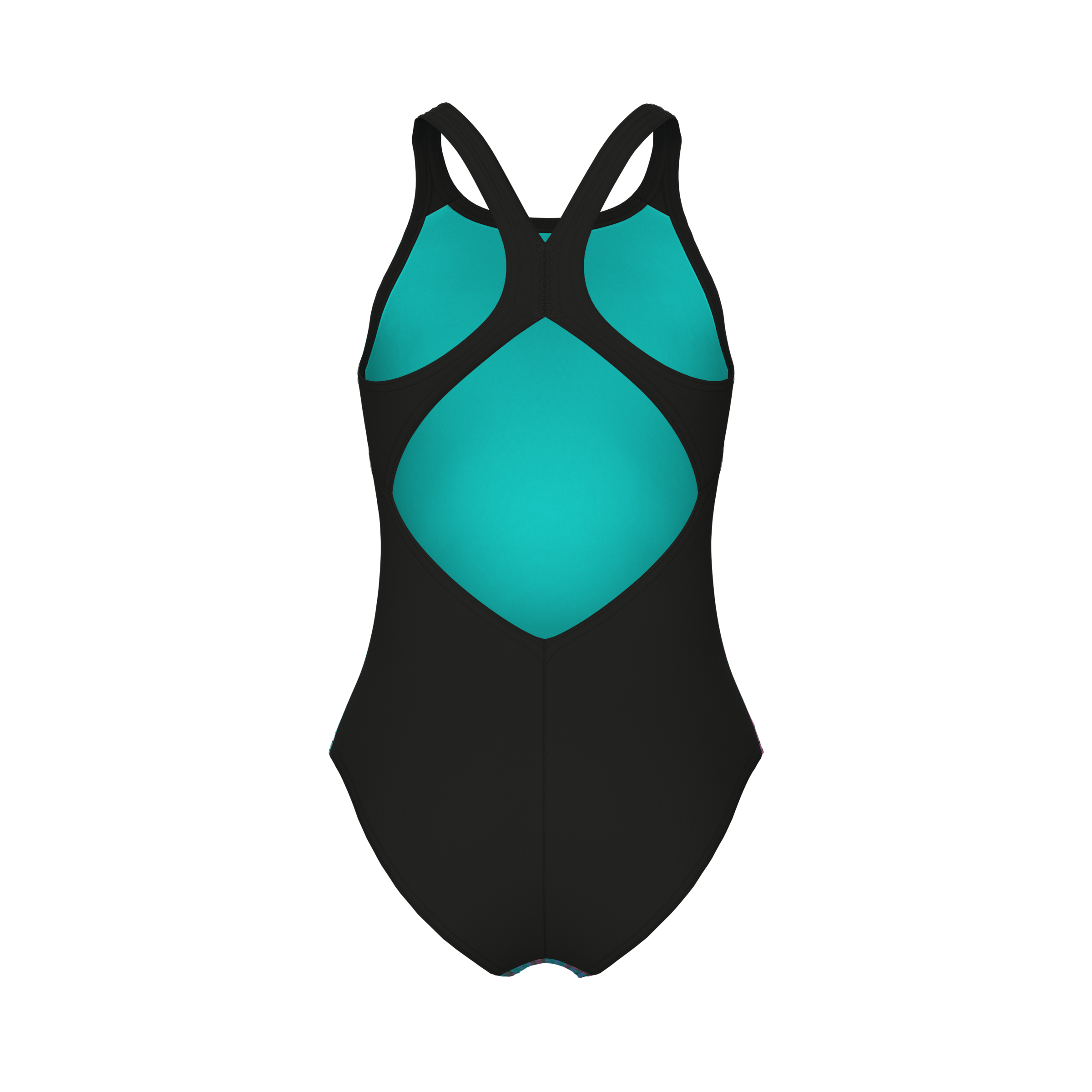 Arena Maillot de bain »G ARENA MULTI COLOURS SWIMSUIT V BACK für Mädchen«