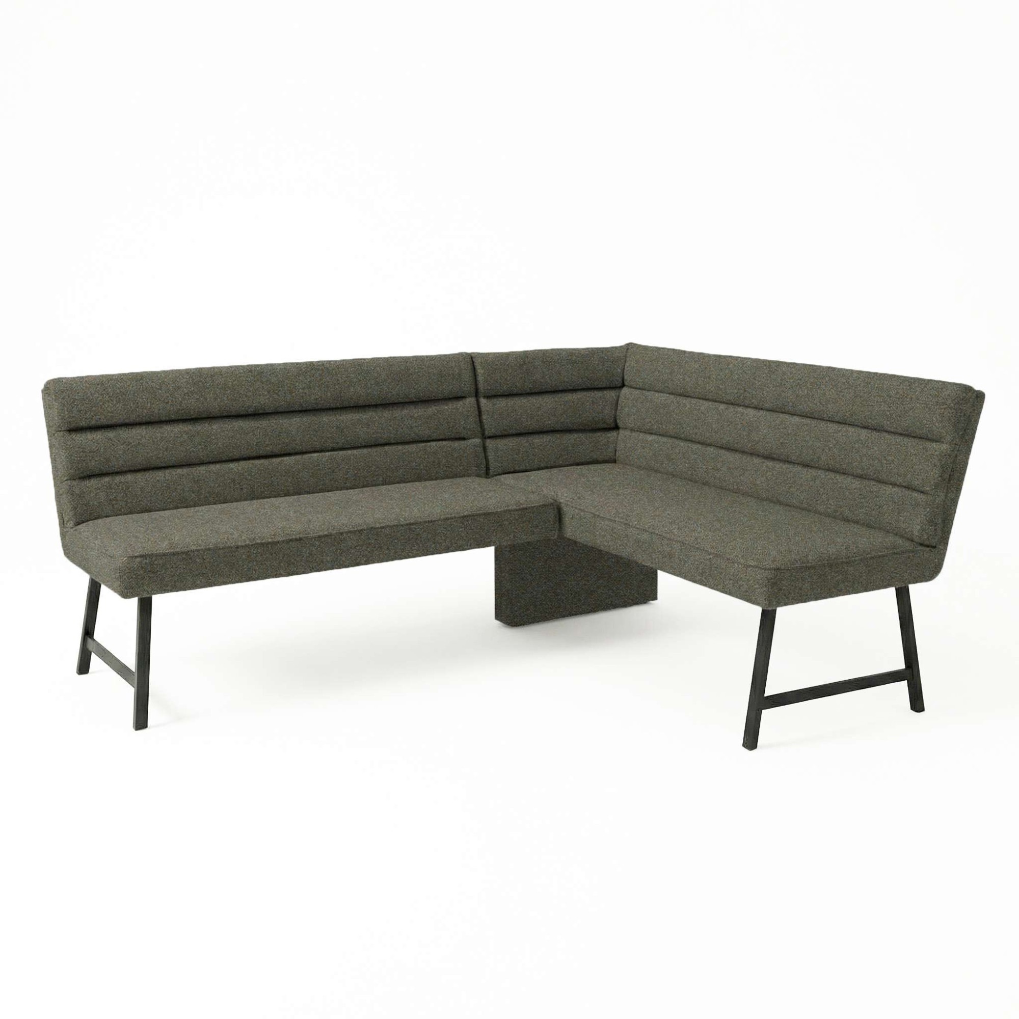 GOODproduct Banc d'angle »Oregon Küchenbank, Polsterbank, Esszimmerbank, 177x140 cm« banc moderne et couleurs, nombre de places assises : 4/5, librement positionnable dans la pièce