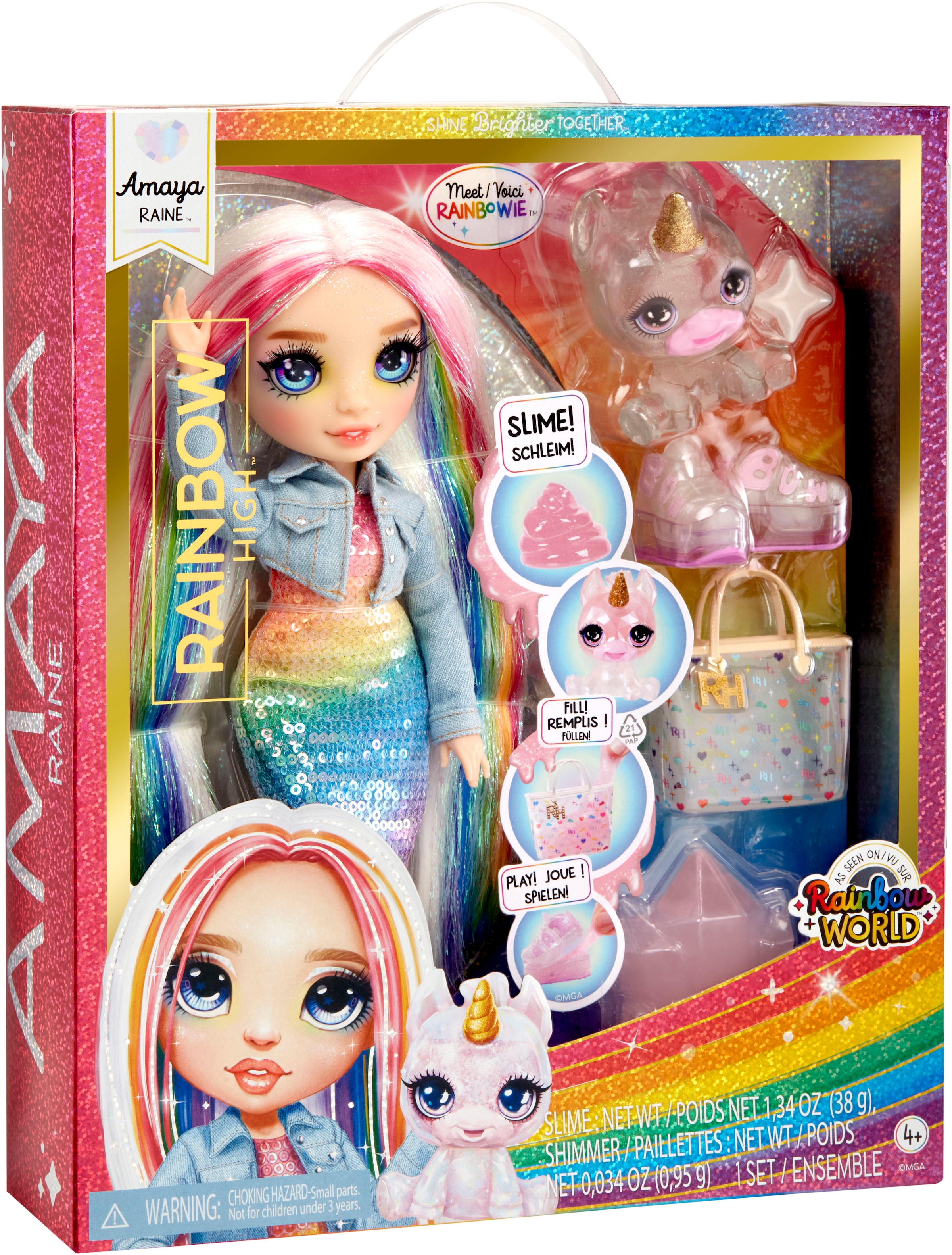 RAINBOW HIGH Poupée à habiller »Classic Rainbow Fashion Doll - Amaya (rainbow)«