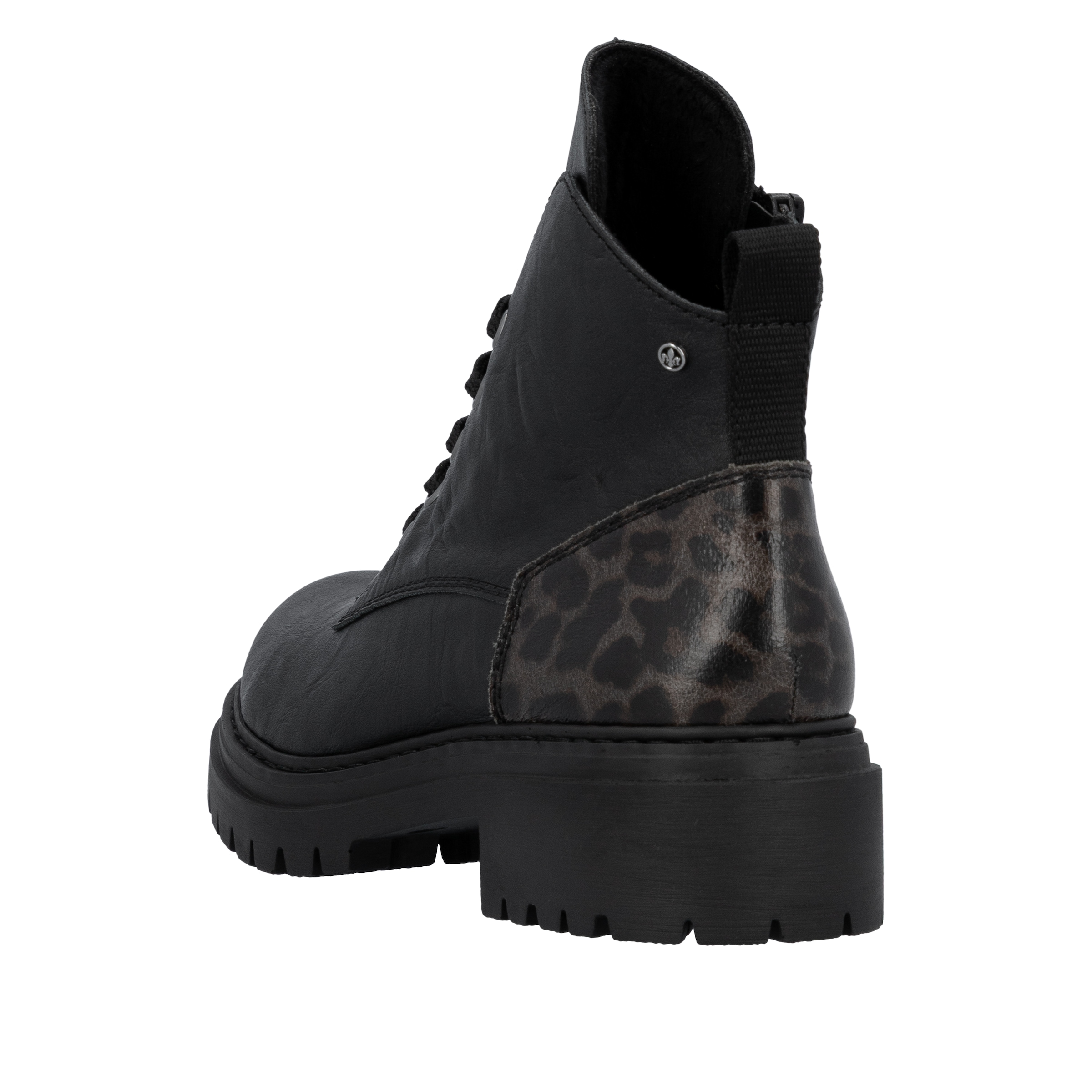 Rieker Bottines à lacets  Bottine à lacets, semelle profilée, avec fermeture éclair intérieure pratique