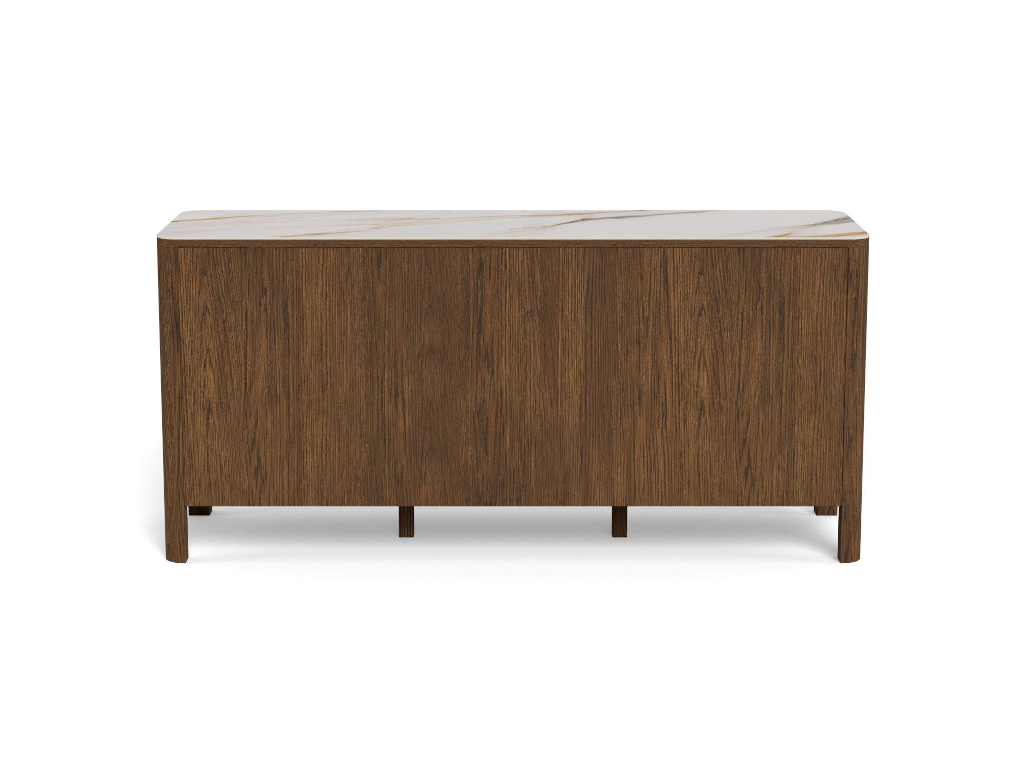 ACTONA GROUP Modules d'armoire »Southampton, Kommode« 1 cuis tlg. Buffet, 2 portes, 2 tiroirs, 2 étagères, chêne fumé, dessus en céramique