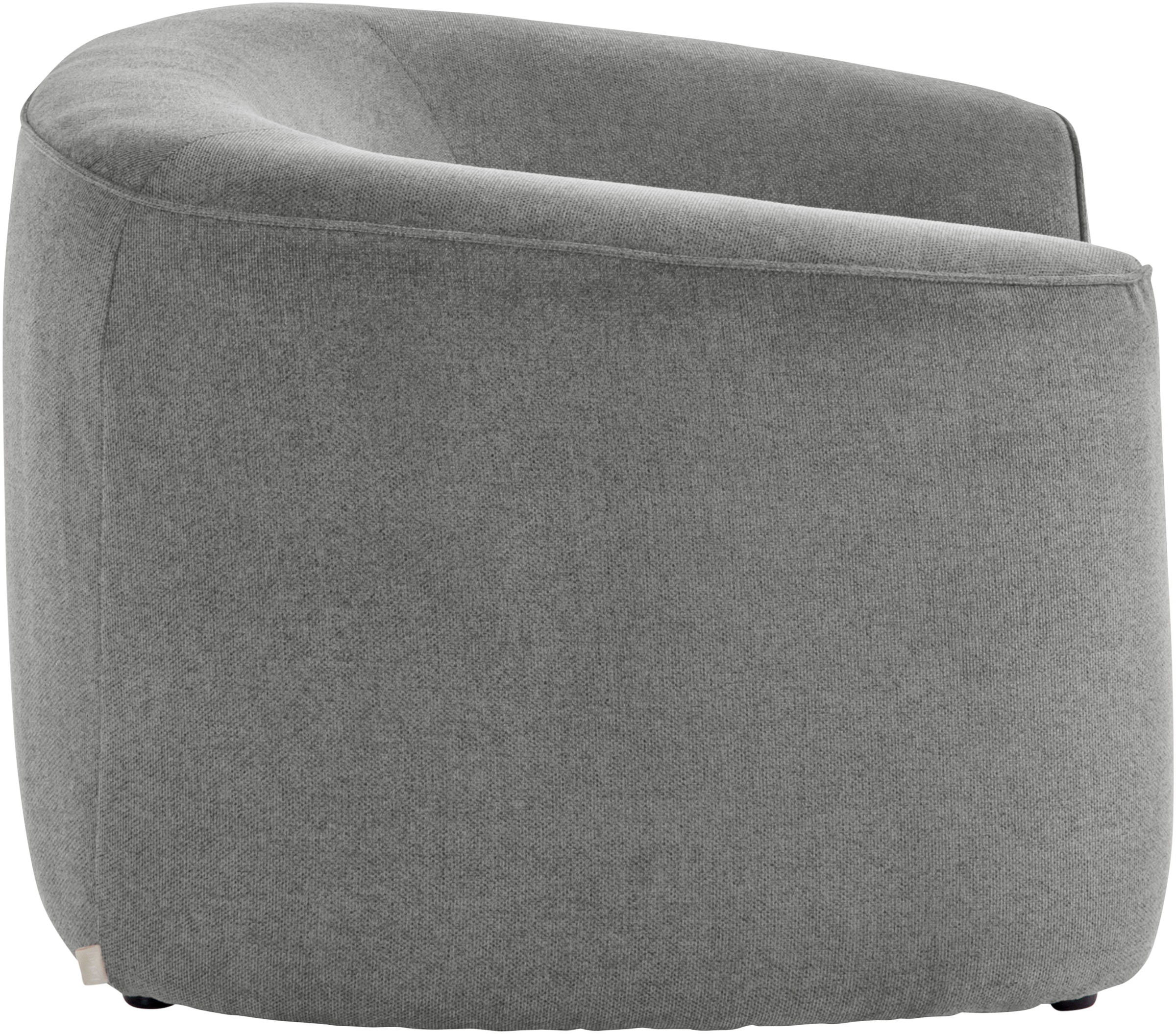 LeGer Home by Lena Gercke Sessel »LYZA Relaxsessel, Loungesessel, Masse B/T/H: 113/95/71 cm« organische Form, mit Wellenunterfederung, gemütlich und modern