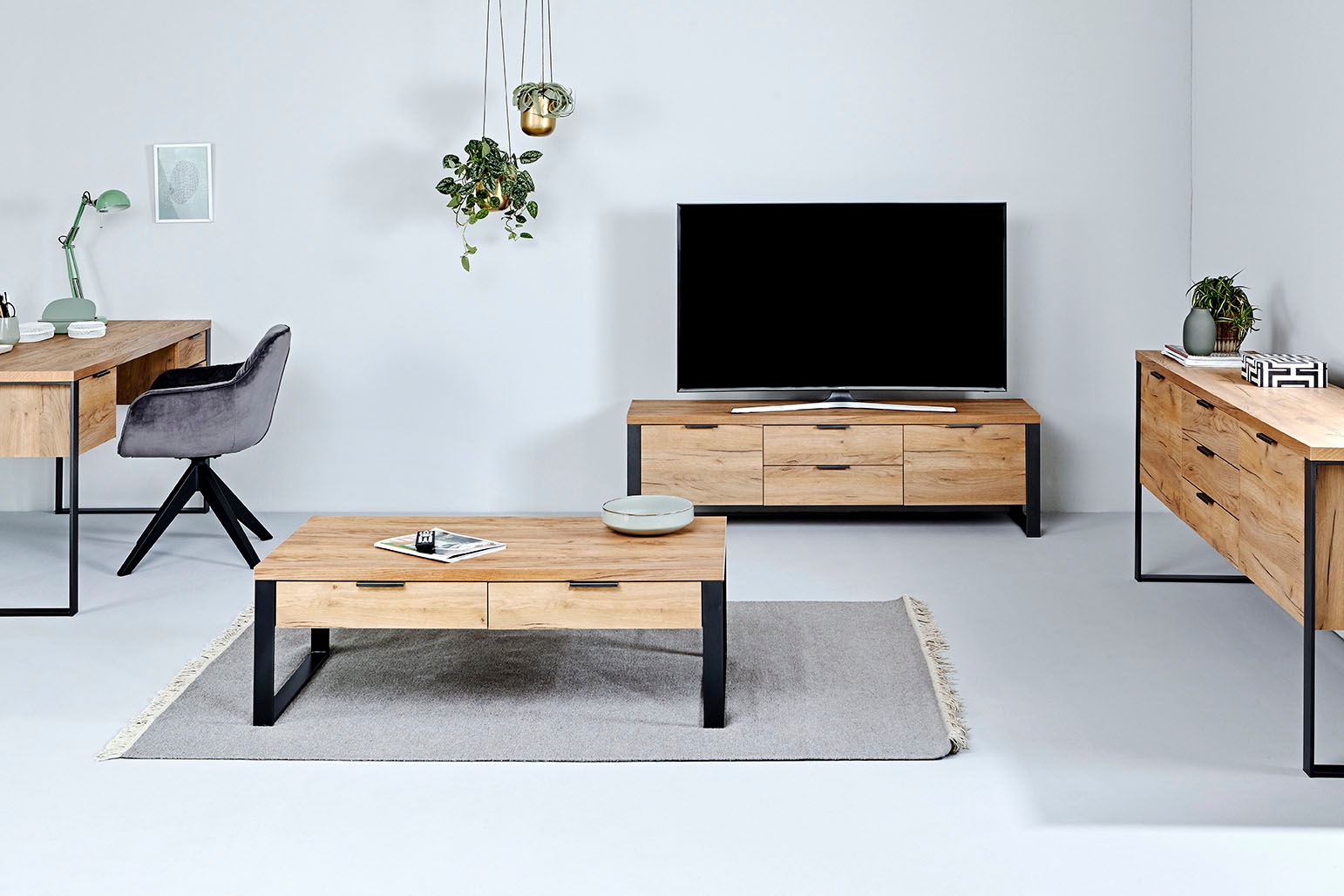 Jahnke Schreibtisch »LOOP D 150«