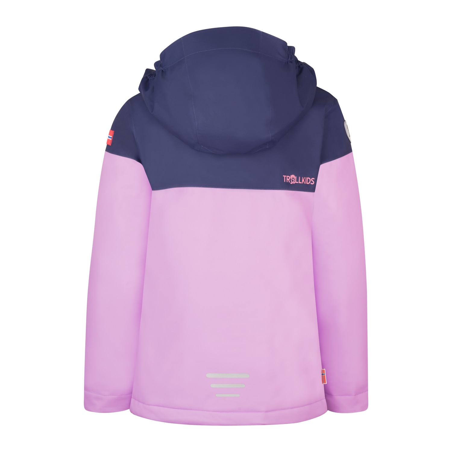 TROLLKIDS Veste d'hiver »GIRLS HALLINGDAL JACKET« avec capuche imperméable, respirant, coupe-vent, avec capuche fixe et réglable