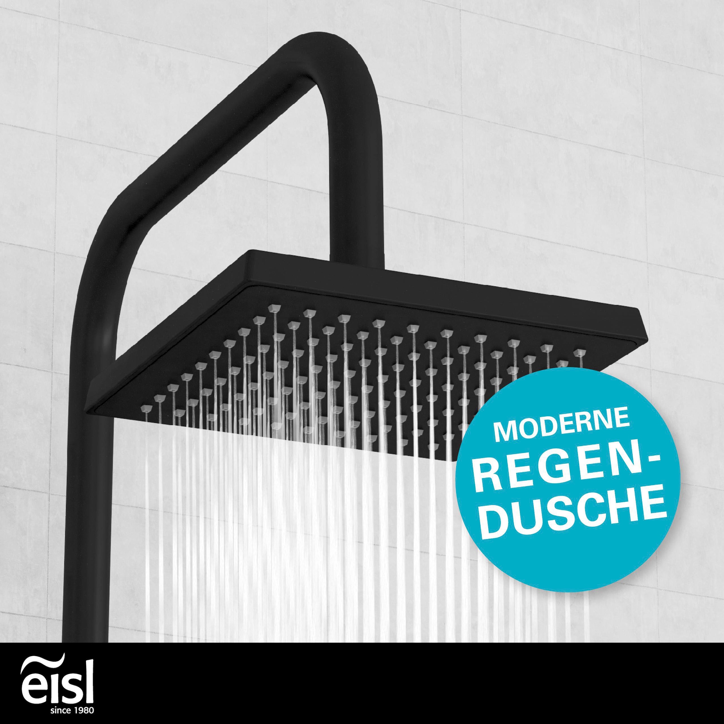 Eisl Brausegarnitur »EASY ENERGY« 1 Stk. tlg. Höhenverstellbar / Antikalk-Noppen / Edelstahl