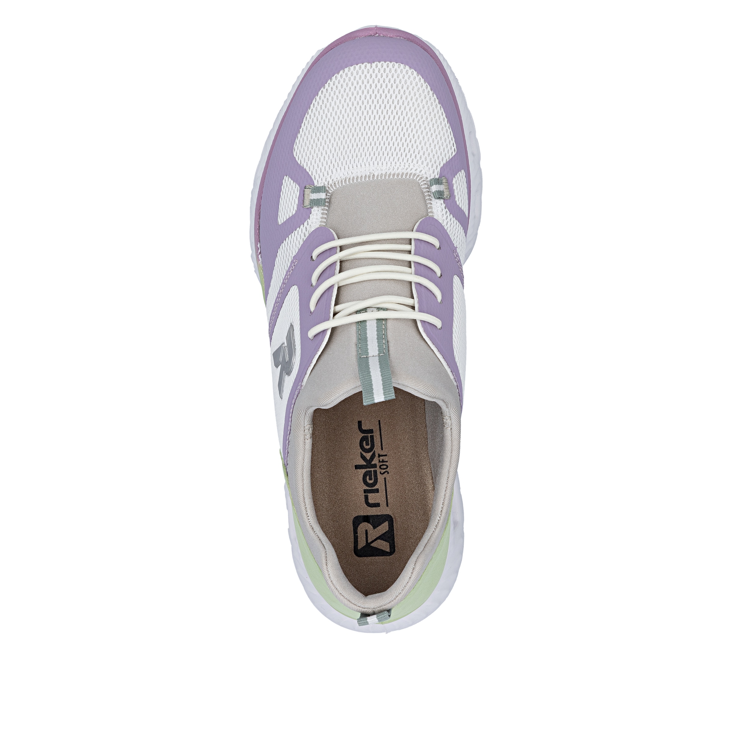 Rieker Baskets slip-on  Mocassin, sneaker décontracté, chaussure basse avec semelle intérieure MemoSoft