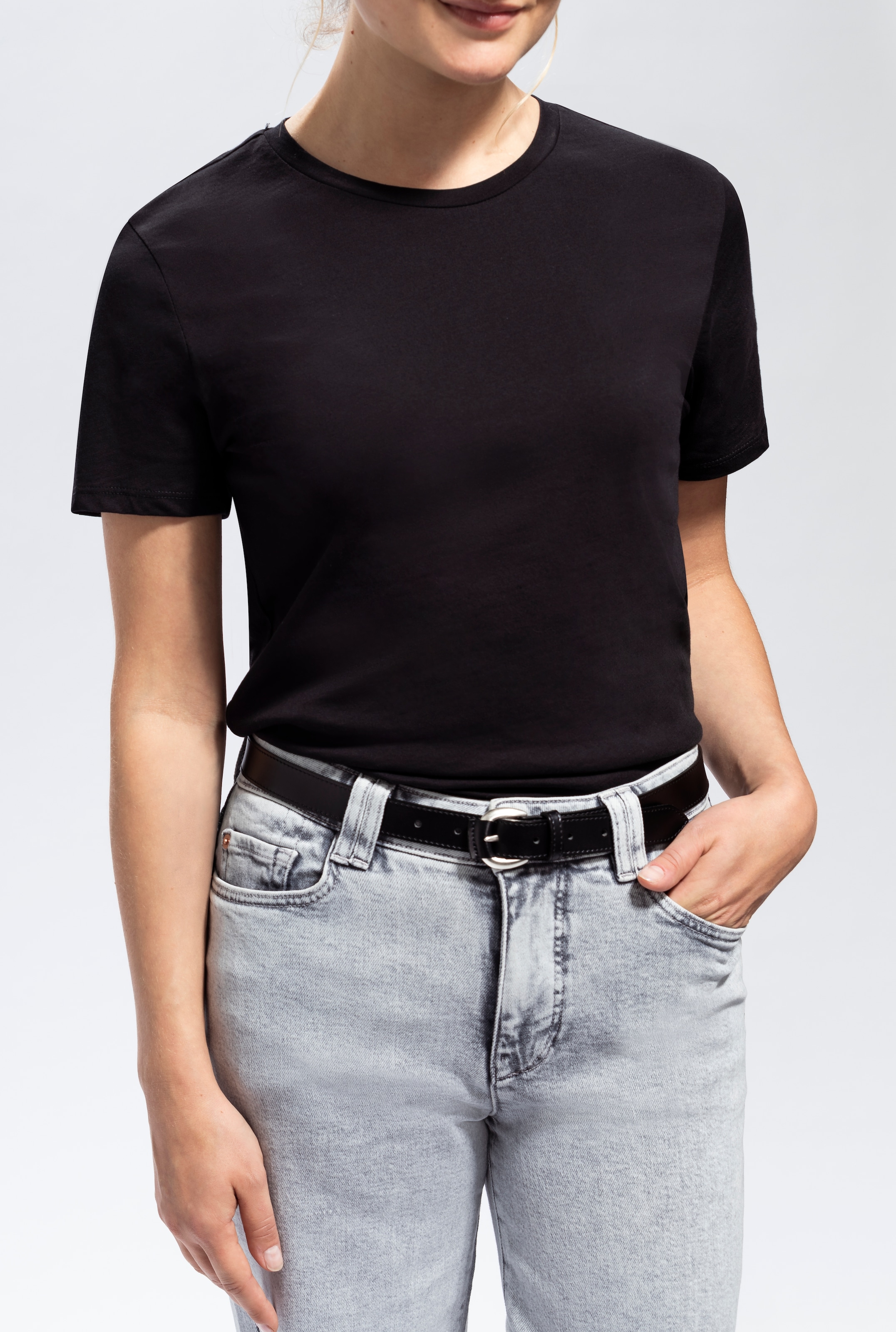 Tamaris Ceinture en cuir aus Leder teilbezogene Dornschliesse