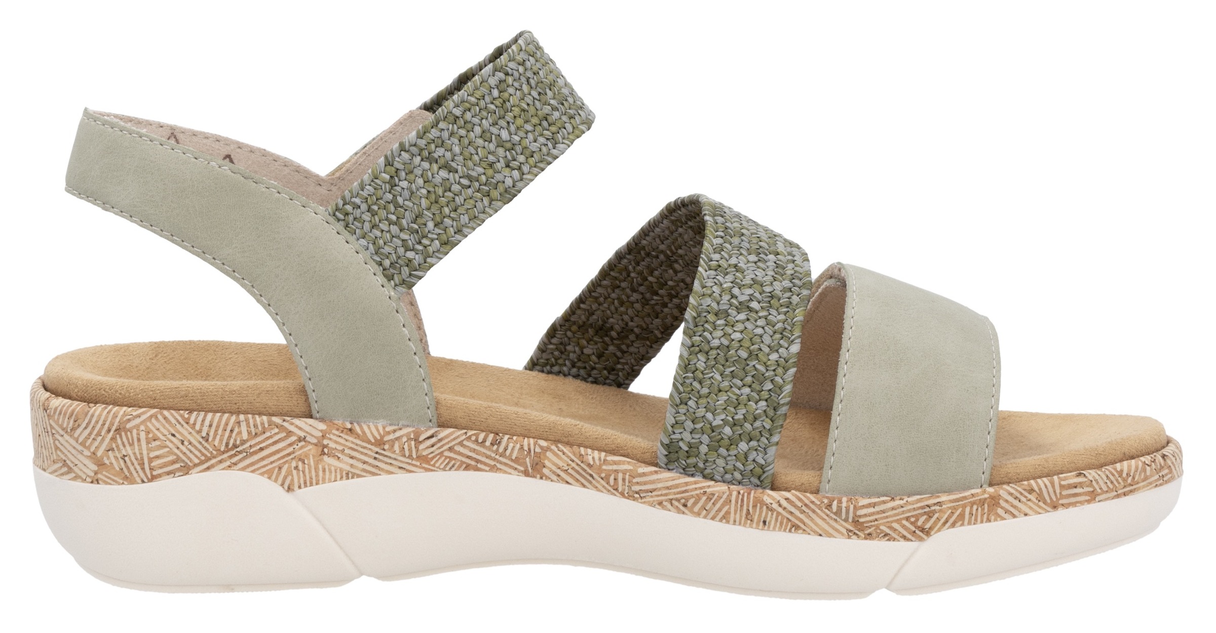 Remonte Keilsandalette  Riemchensandale, Bequemschuh, Sommerschuh mit Soft-Fussbett