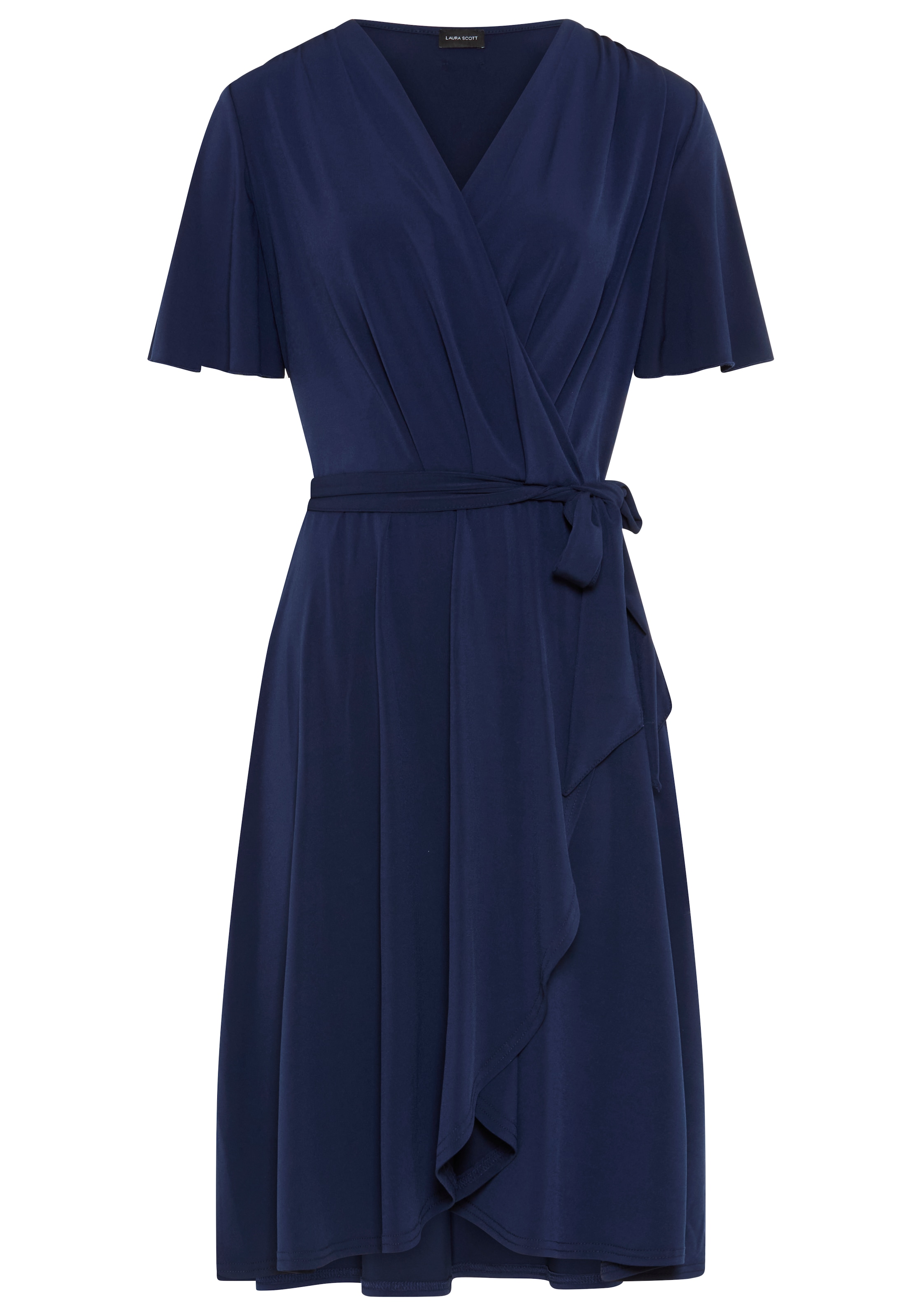 Laura Scott Abendkleid festlicher Stil, für besondere Anlässe, aus Single Jersey, knielang