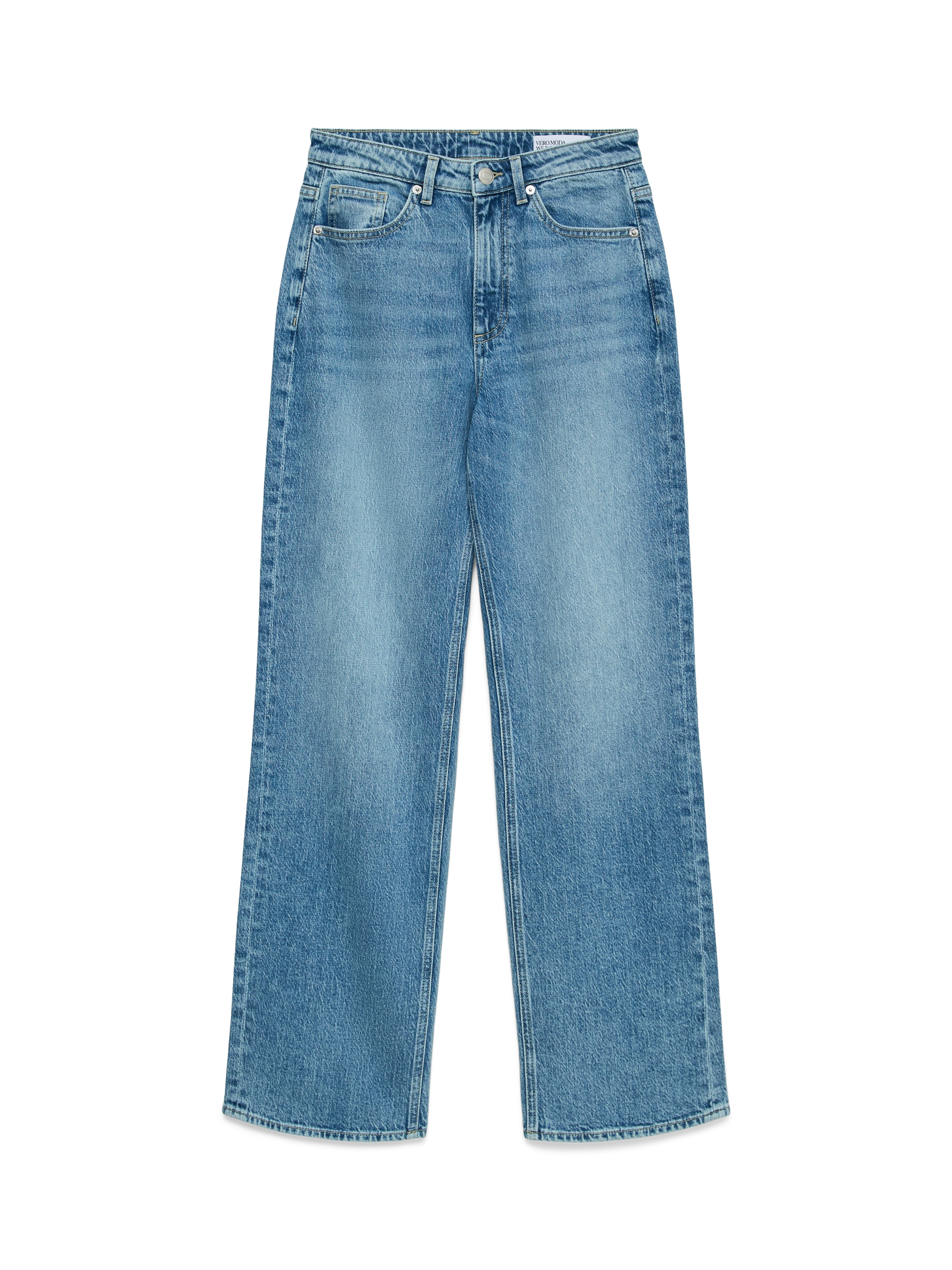 Vero Moda High-waist-Jeans »VMTESSA HR WIDE JEANS RA3065 GA NOOS« Baumwollmischung, high waist, wide fit