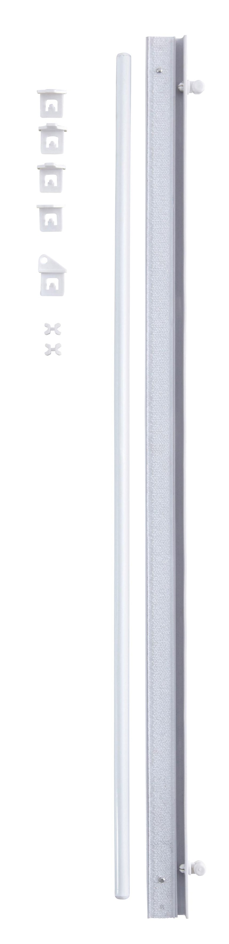 my home Schiebegardine »Anna« Klettband 1 Stk. tlg. Inkl. Befestigungszubehör, Breite: 57 cm