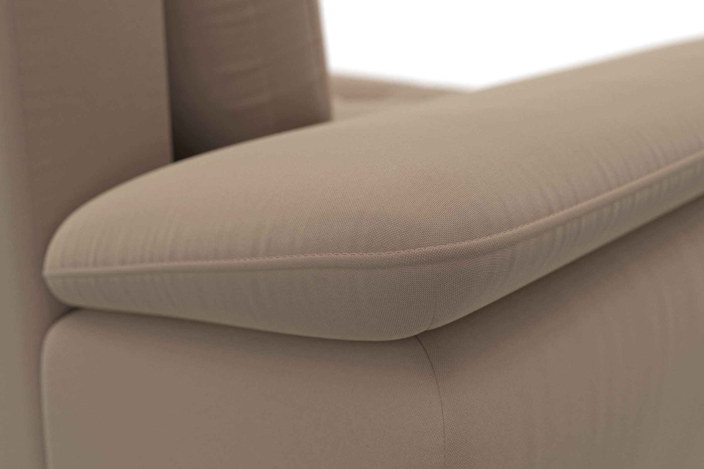 sit&more 2-Sitzer »Latigo« mit hochwertigen Metallfüssen