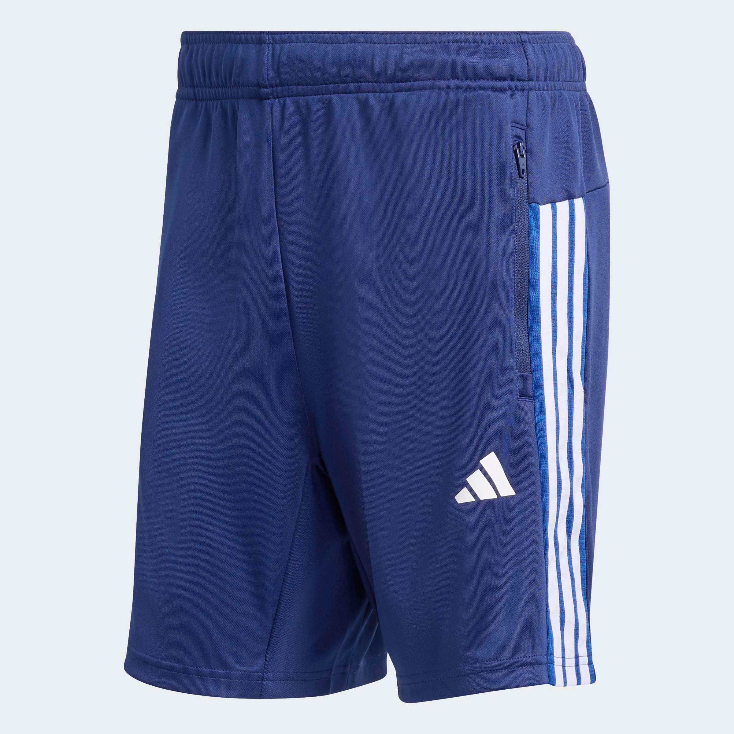 adidas Performance Short »WORKOUT ESSENTIALS ALL-SET 3-STRIPES KNIT«  pour activités sportives, coupe normale et ample, en polyester
