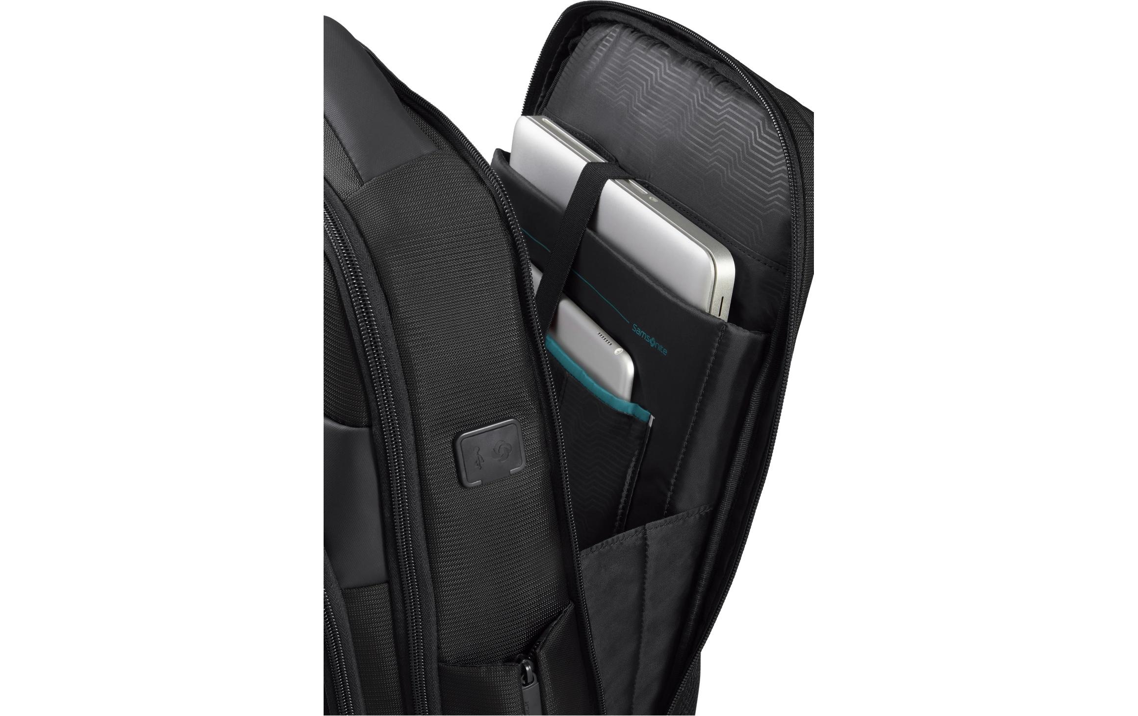 Samsonite Sac à dos pour ordinateur portable »MYSIGHT 14,1« Freizeitrucksack, Schulrucksack, Arbeitsrucksack USB-Schleuse