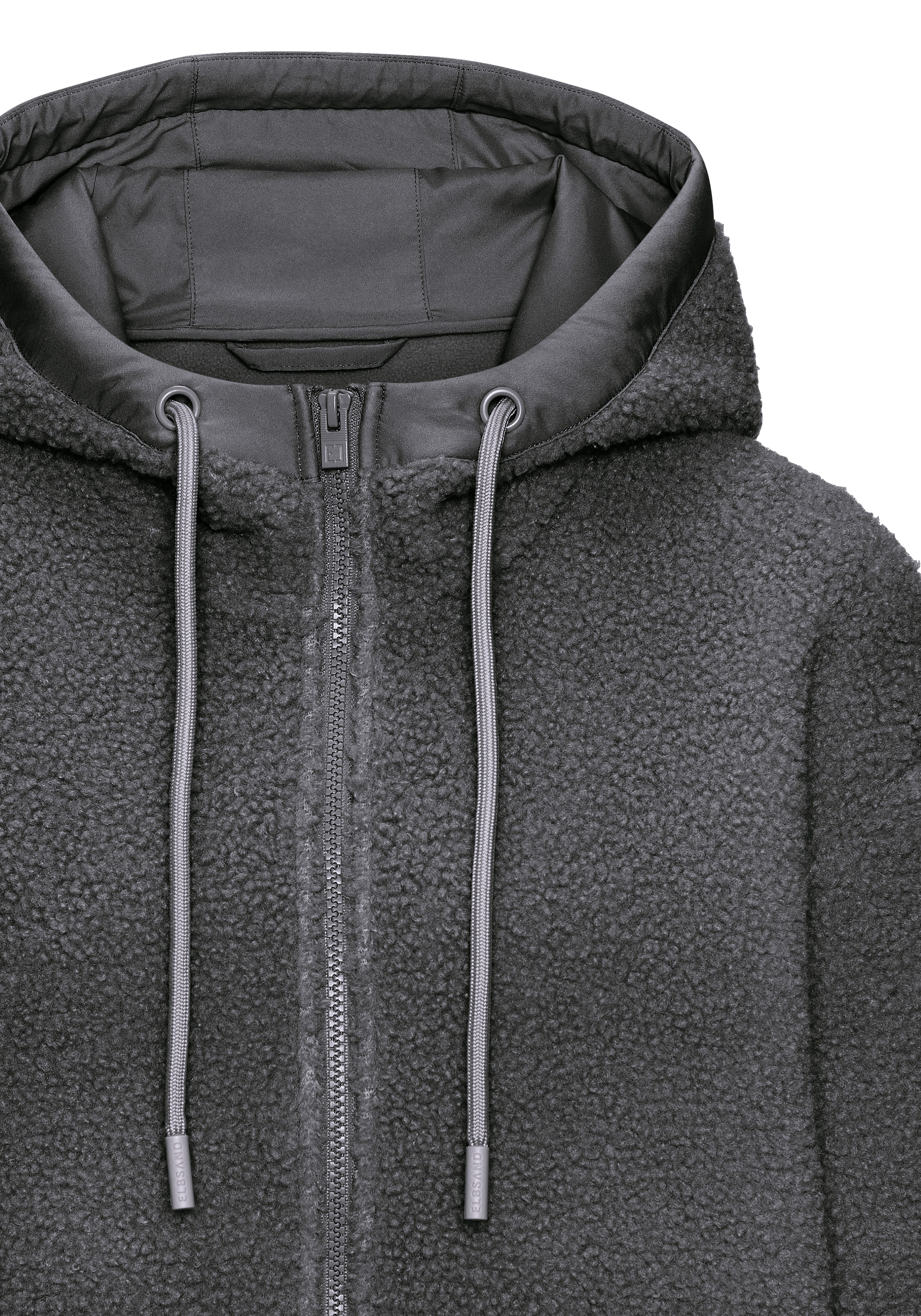Elbsand Veste polaire mit Kapuze mit Kapuze