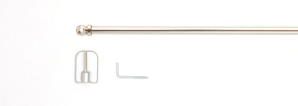 indeko Scheibenstange »Metz« Ø 7 mm 1 läufig-läufig ausziehbar