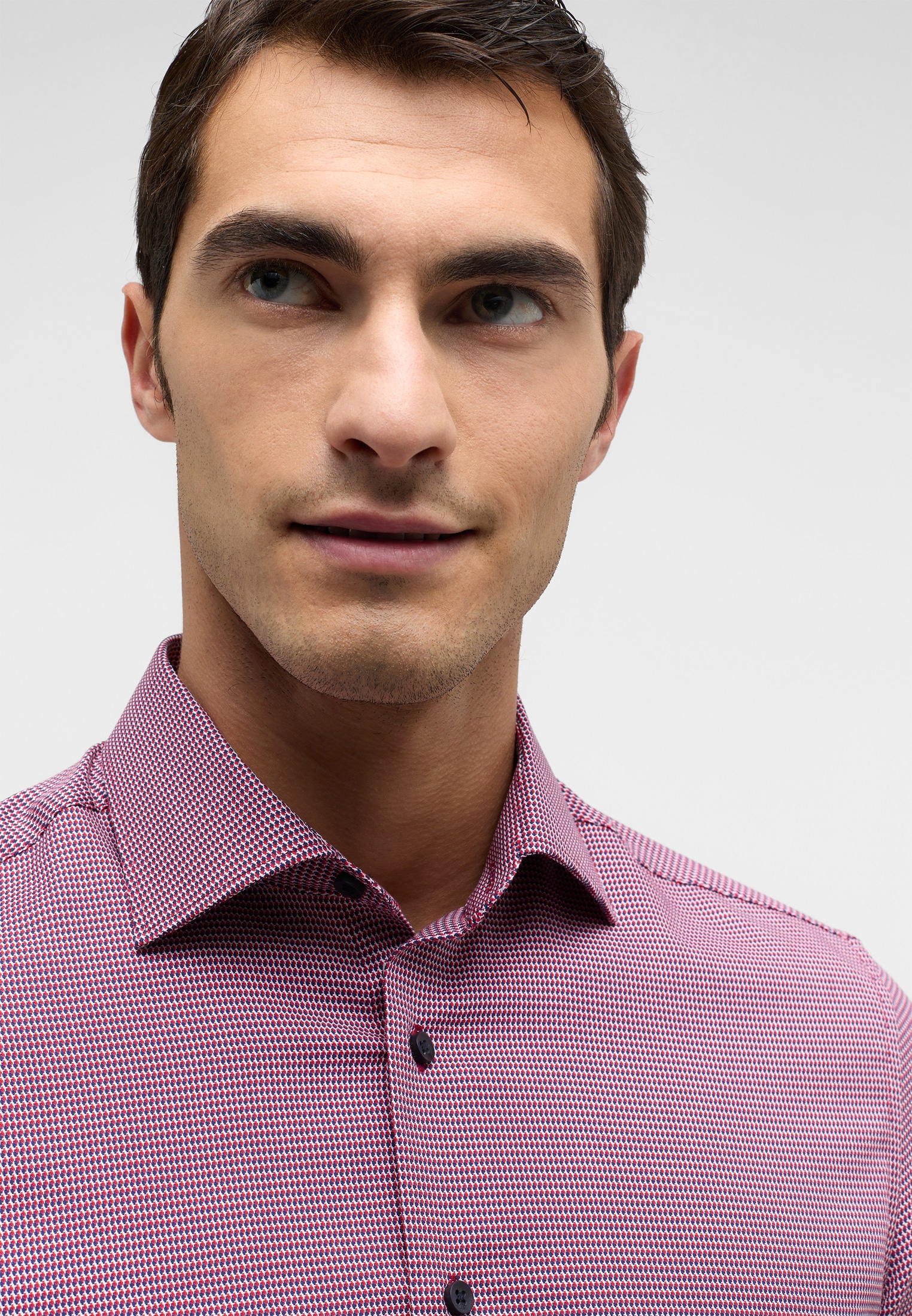Eterna Langarmhemd »SLIM FIT« NON IRON (bügelfrei)