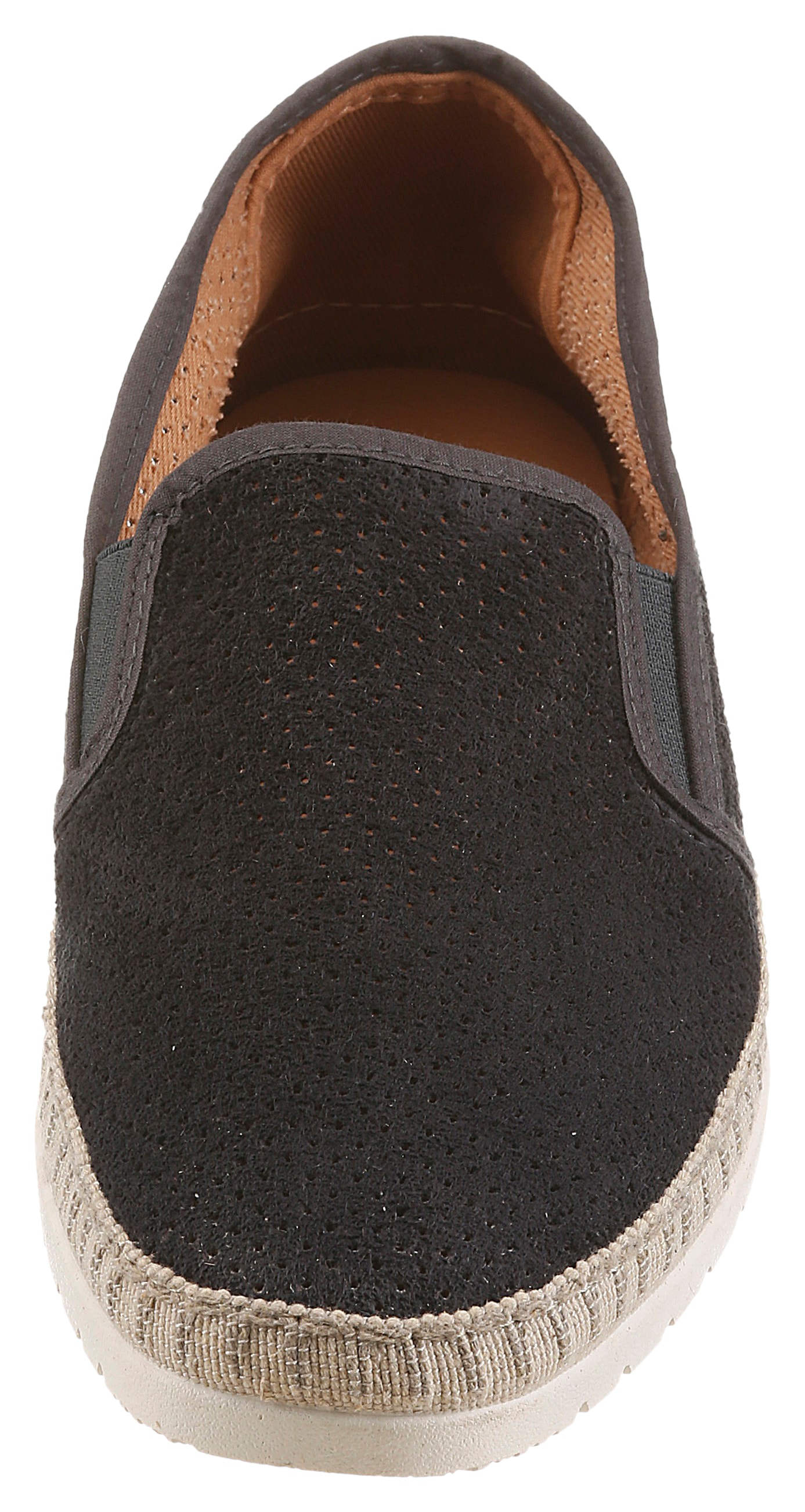 VERBENAS Slipper »Boris Hole Gallery«  Espadrilles, chaussure d'été, chaussure décontractée avec perforations aérées