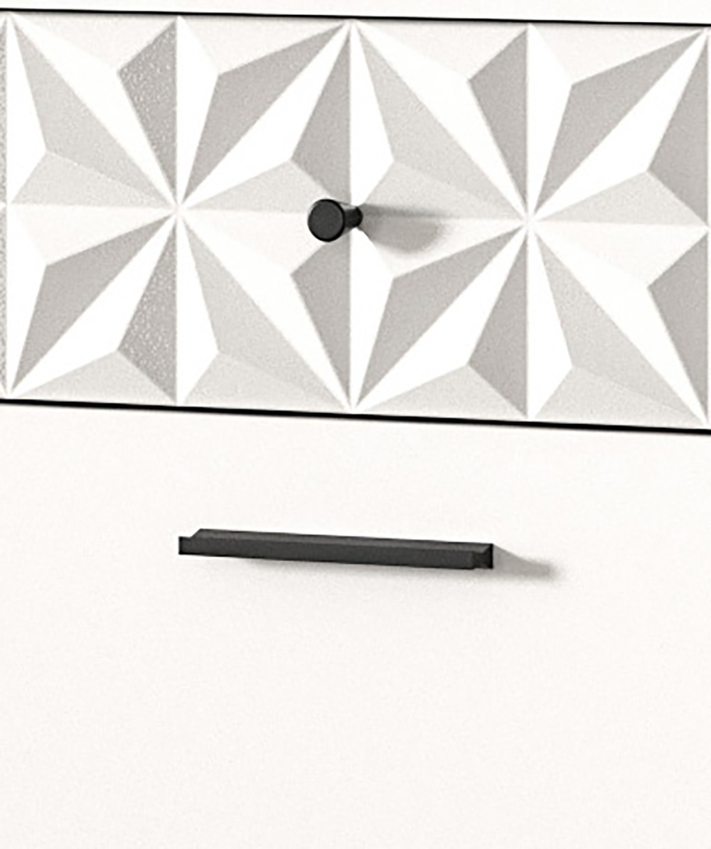 Home affaire Garderoben-Set »VICENZA, 3-tlg., mit foraler Ornamentabsetzung in der Front« 3 Stk. tlg.