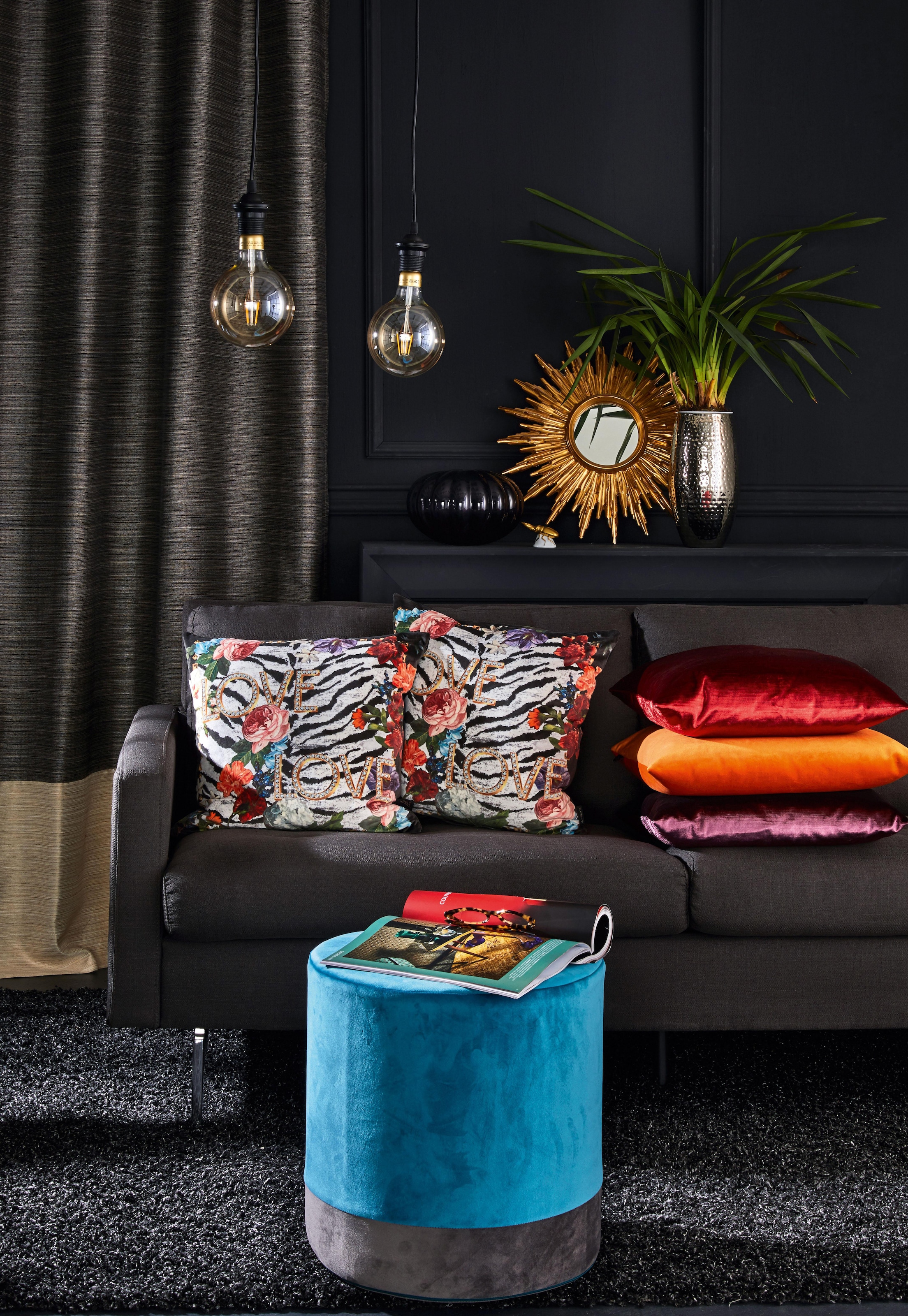 APELT Coussin décoratif »Love« Wendekissenhülle ohne Füllung, 1 Stück