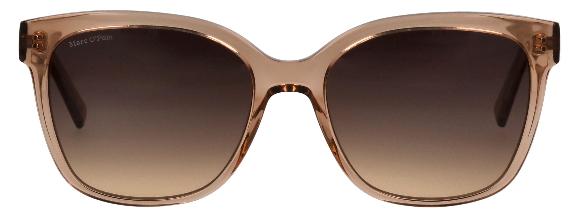 Marc O'Polo Lunettes de soleil »Modell 506235« Form Butterfly, Logoschriftzug auf Bügel, Kunststofffassung