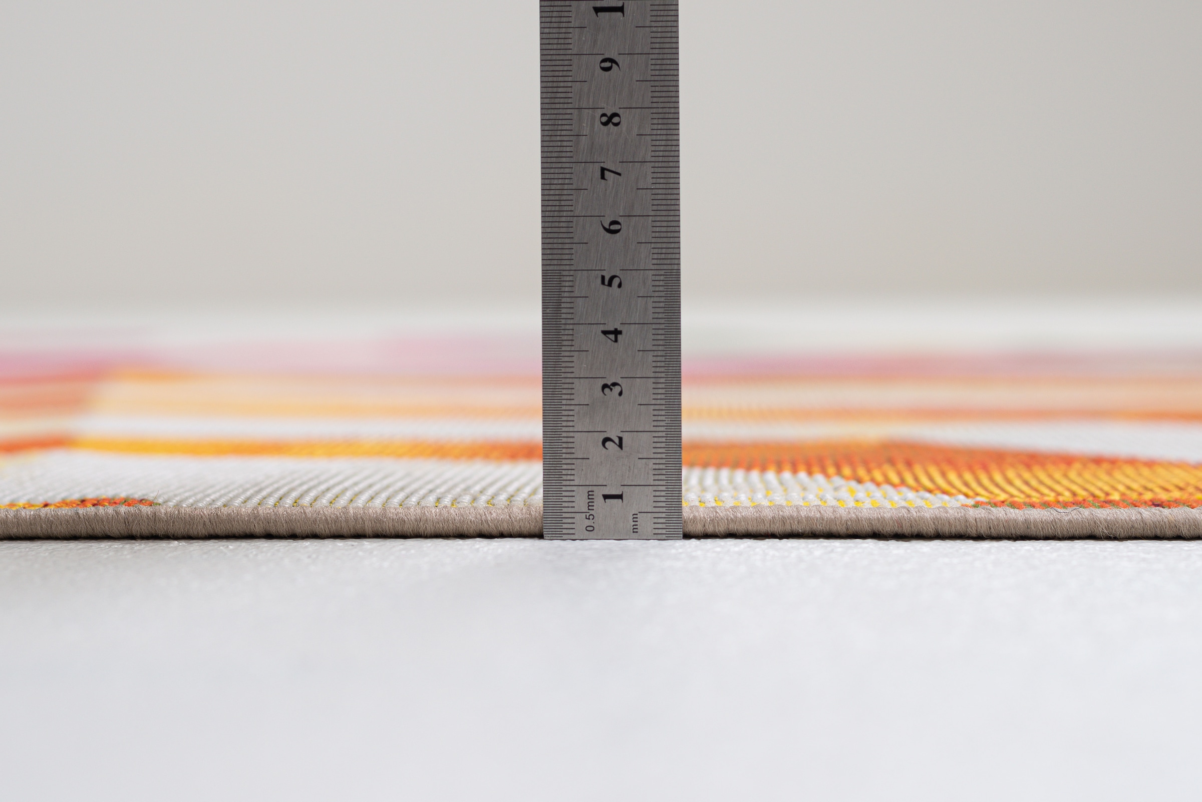 Sansibar Tapis »Rantum Beach SA-019« Rectangulaire 5 mm Höhe Flachgewebe, modernes Design, Sonnenschirme, In- und Outdoor geeignet
