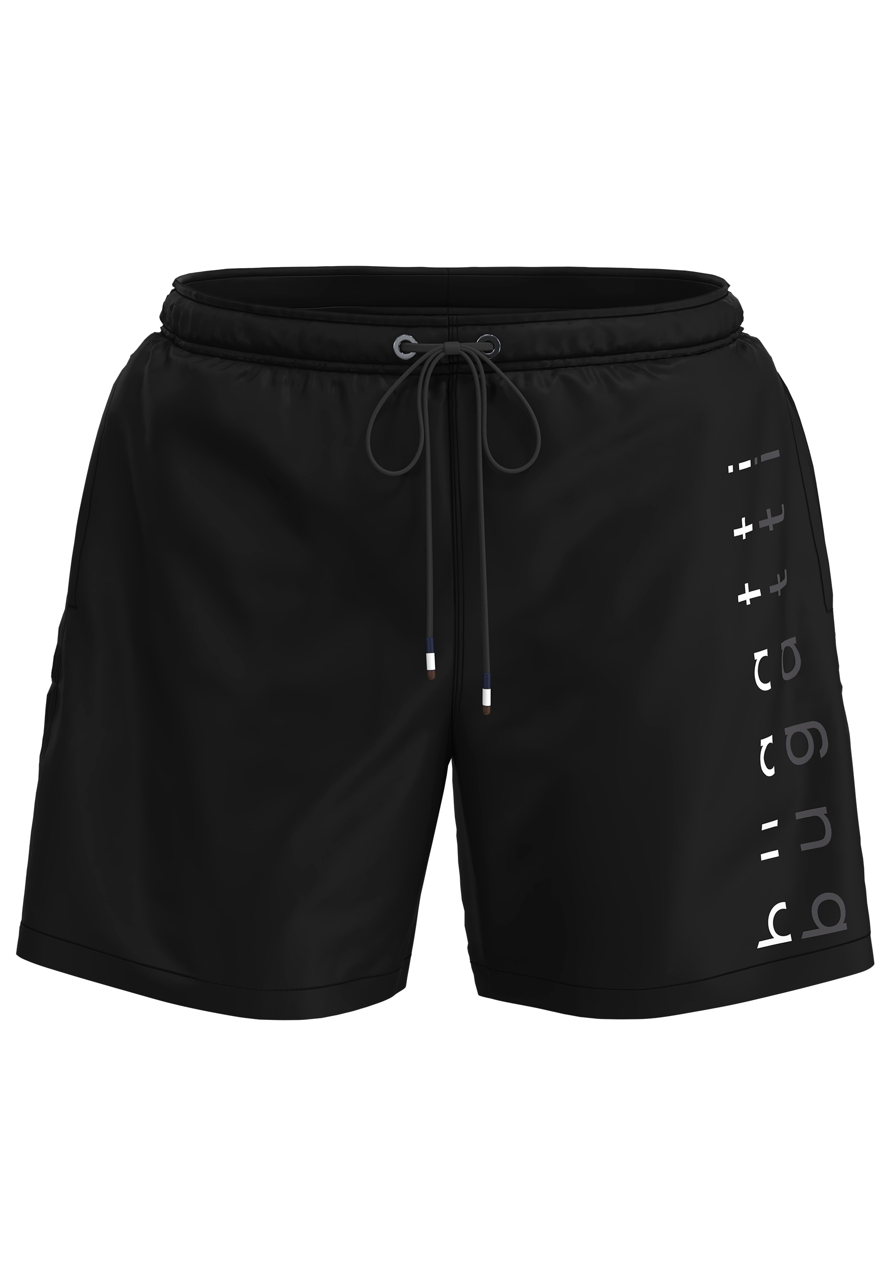 bugatti Short de bain basic, mit Logodruck, mit Kordelzug, bequem