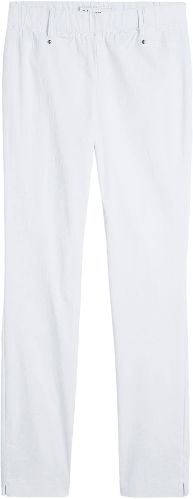 bonprix Pantalon stretch »Stretch-Hose in Schlupfform«  aus Viskose, Slim Fit Passform, Schlupfform mit Gürtelschlaufen