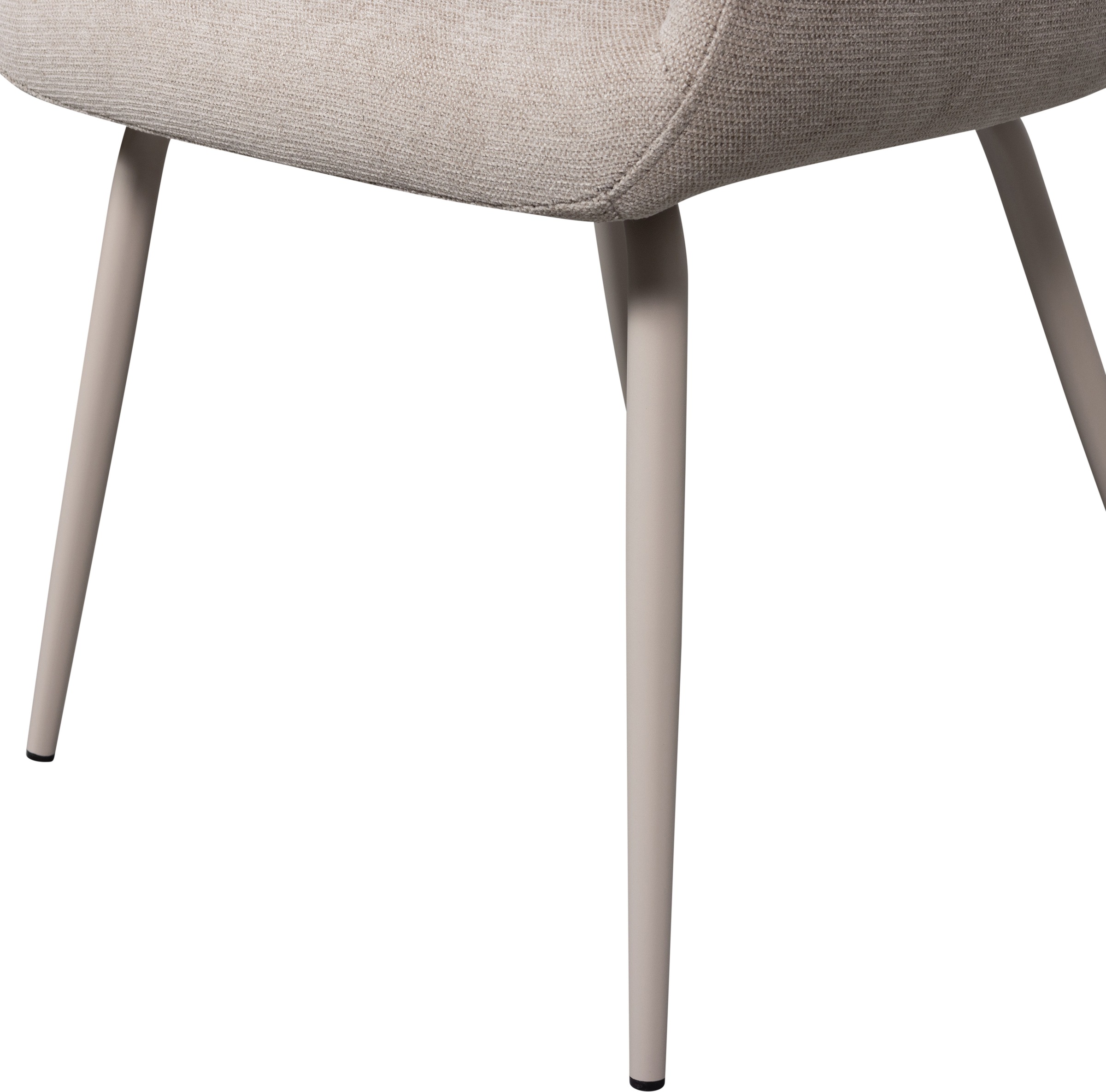 WOOOD Esszimmerstuhl »Jenny mit Hope-Gewebtem Bezug und Metallgestell, B 58 x T 58 x H 80 cm« (Set) 2 Stk.(Set, 2 St) Sehr hohe Verschleissfestigkeit, Tragkraft 100 kg