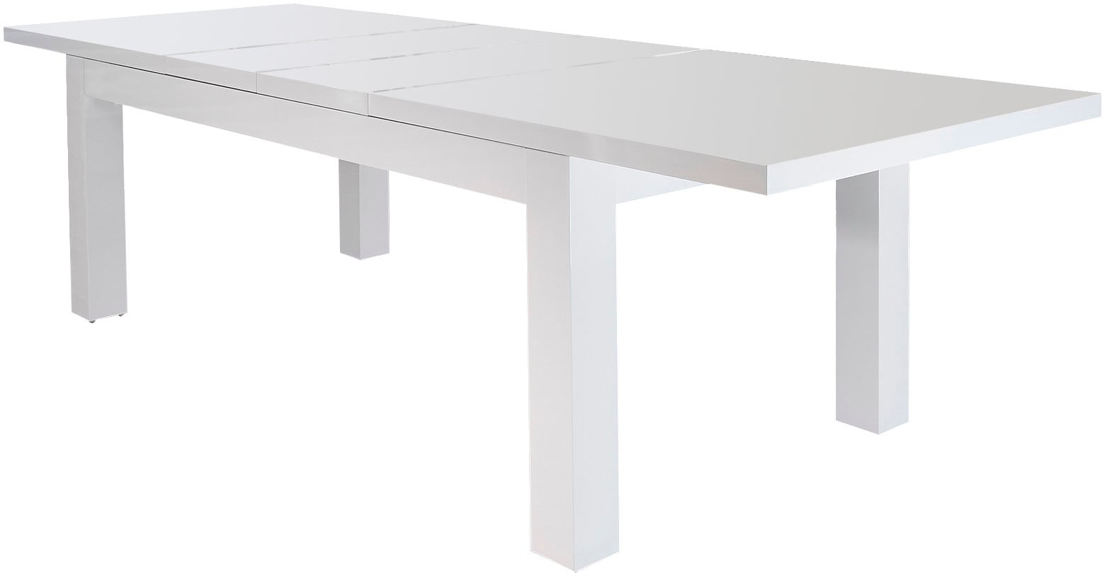 SalesFever Esstisch »Odense - Design Tisch für stilvolle Mahlzeiten« Mit praktischen Ansteckplatten erweiterbar