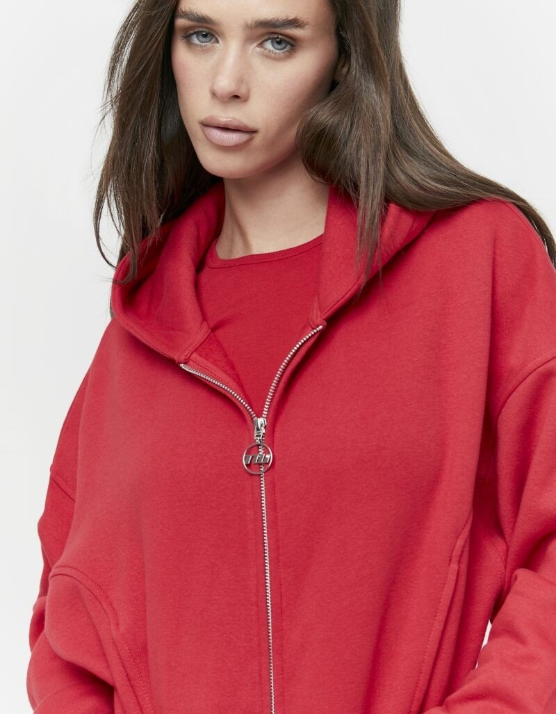 Tally Weijl Sweat à capuche »SSWCOGARY« weiche Sweatware, Baumwollmischung, Reissverschluss und Kapuze