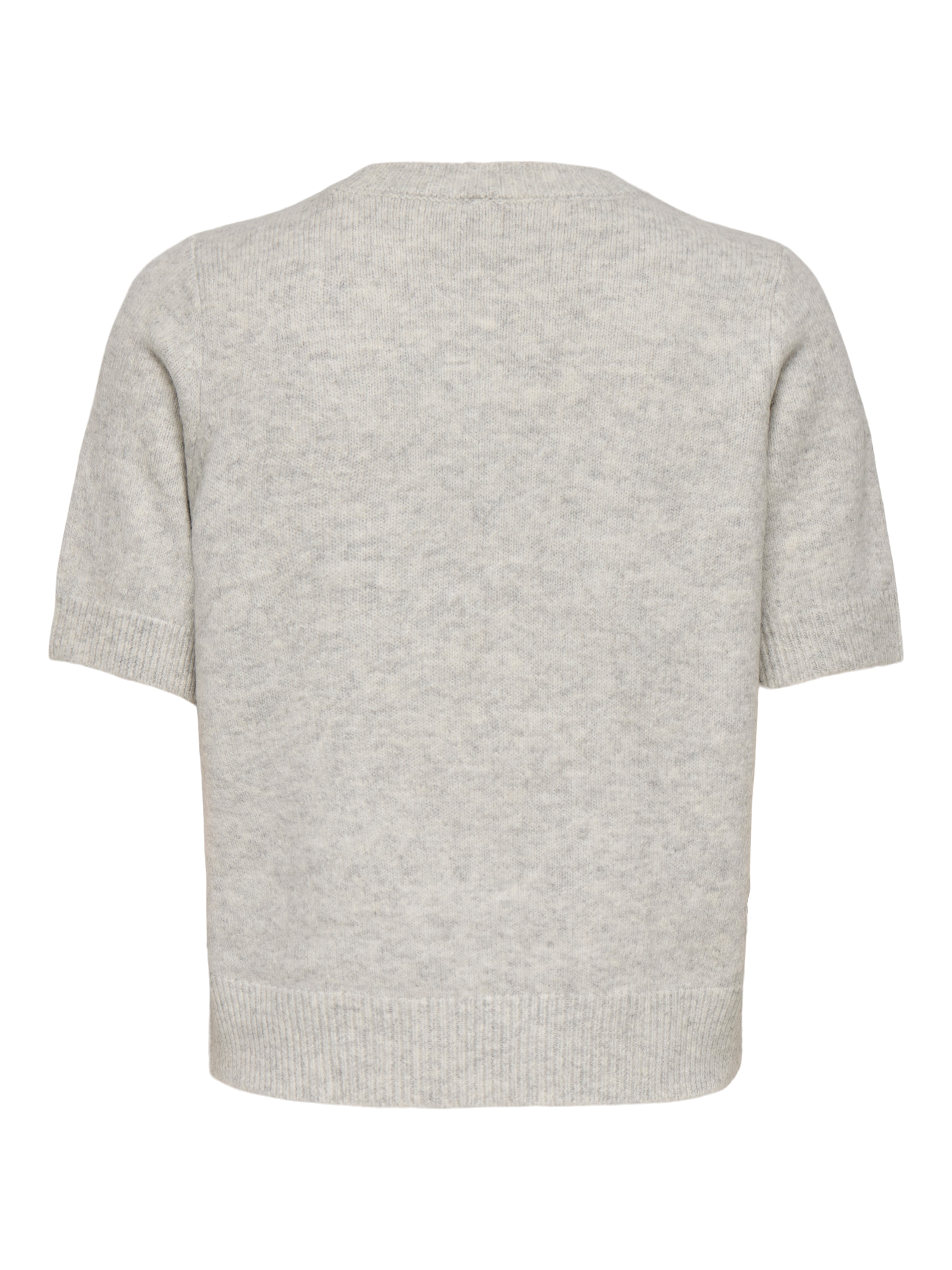 ONLY Pull à manches courtes »ONLABBY LIFE SS BLING TOP O-NECK KNT«