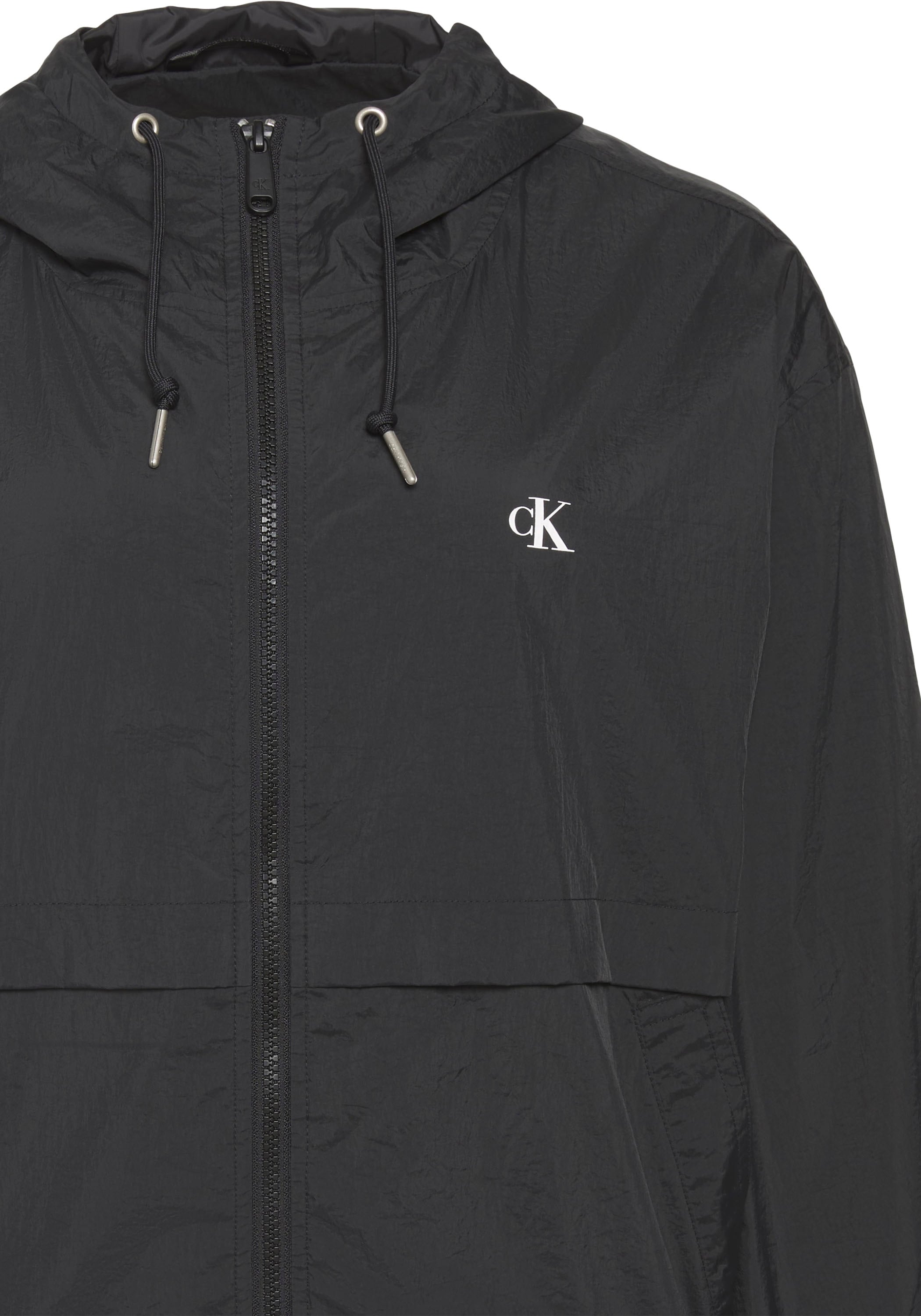 Calvin Klein Jeans Coupe-vent avec capuche coupe régulière avec capuche