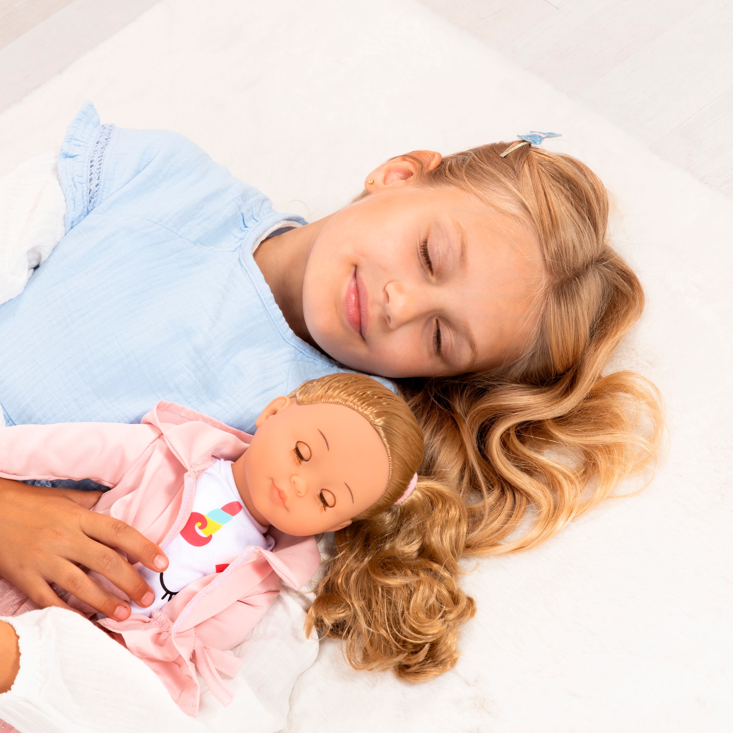 Bayer Stehpuppe »Charlene, 46 cm, rosa« mit Funktion