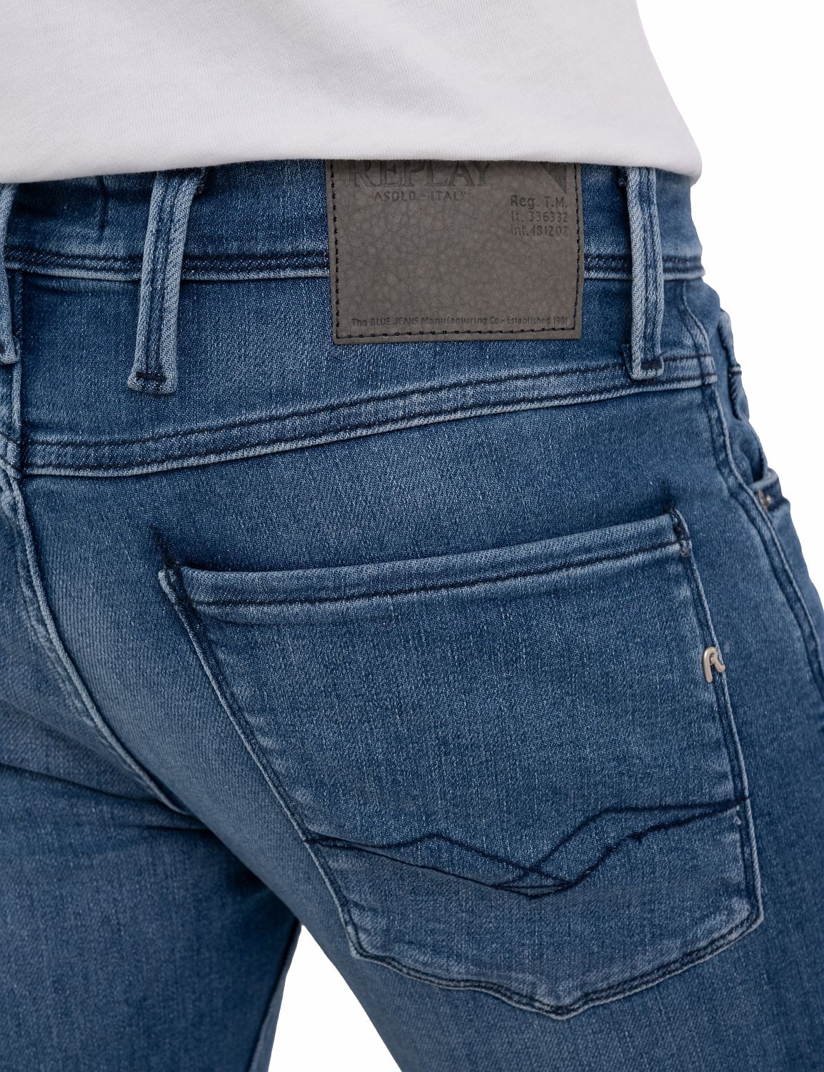 Replay Jeans slim »Anbass Superstretch« elastisch