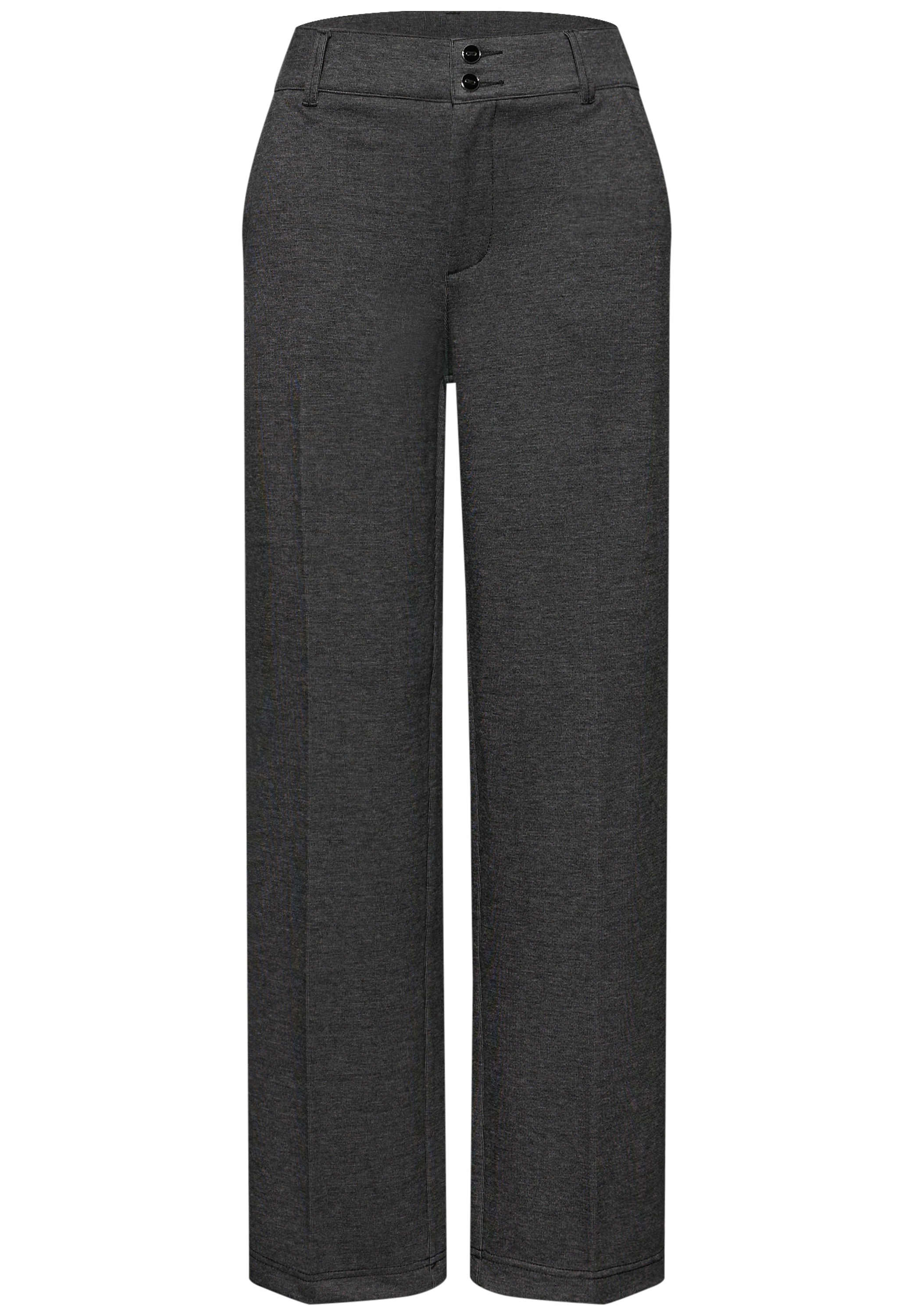 STREET ONE Pantalon en tissu  meliert, im Casual Fit und mit Stretch