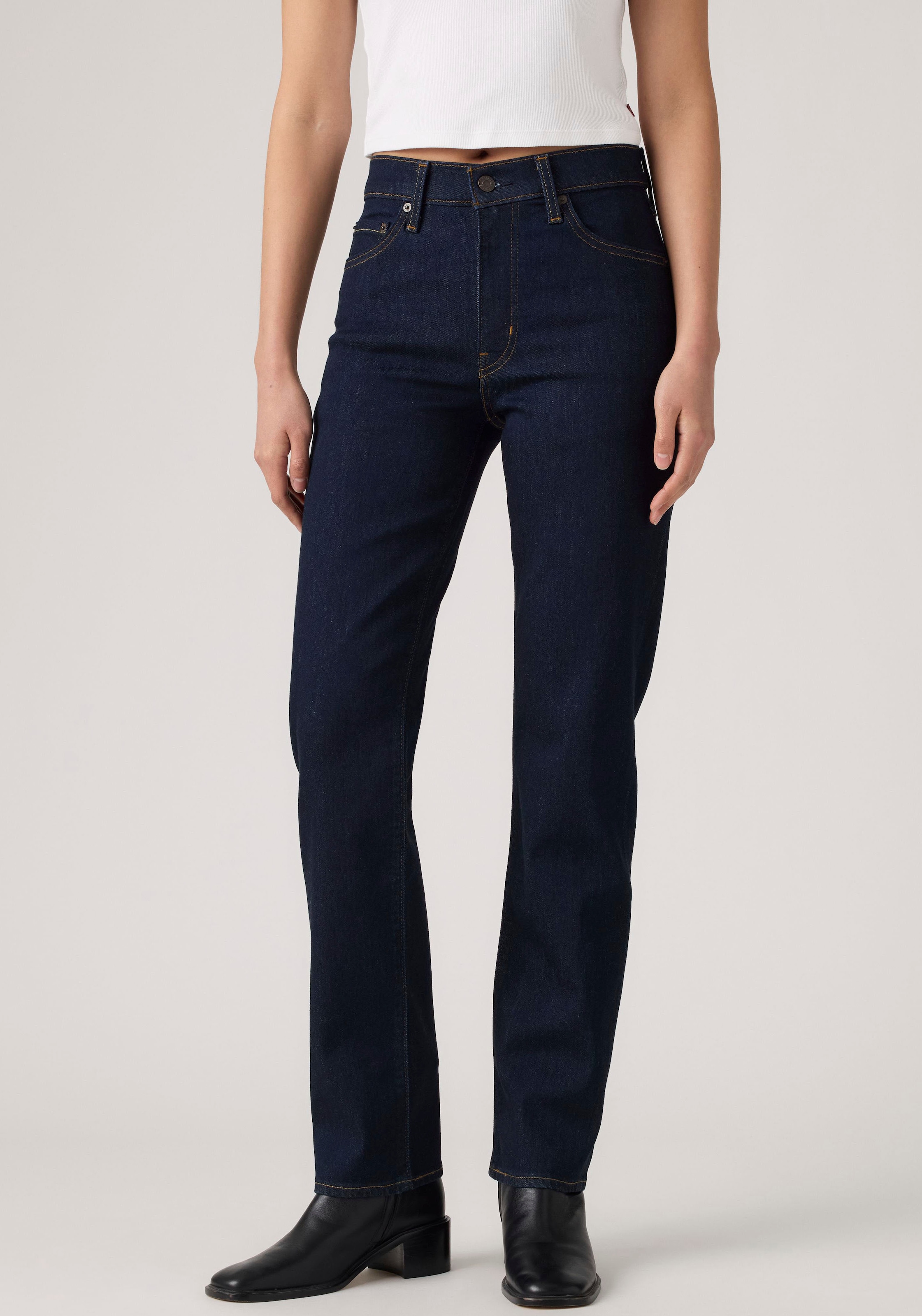 Levi's® Jeans slim »722 HIGH RISE SLIM« avec lyocell et stretch