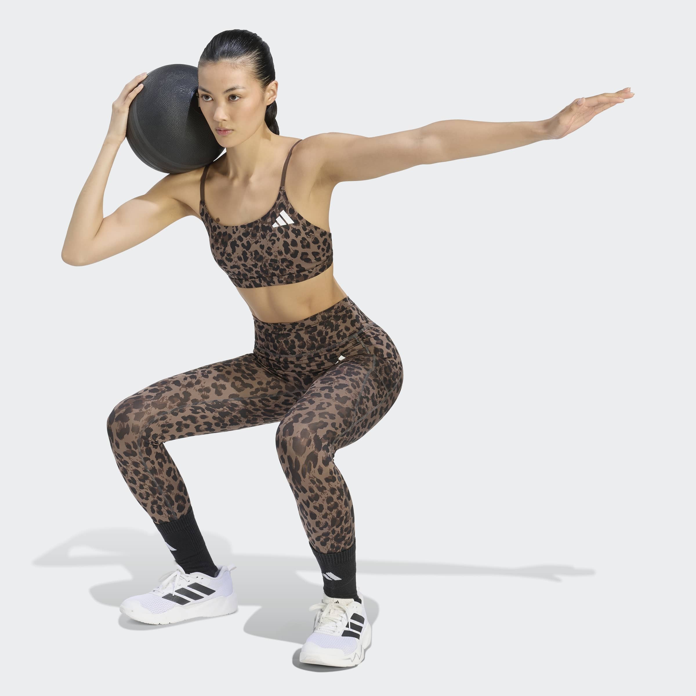 adidas Performance Sport-BH »OPT AOP LS BRA«