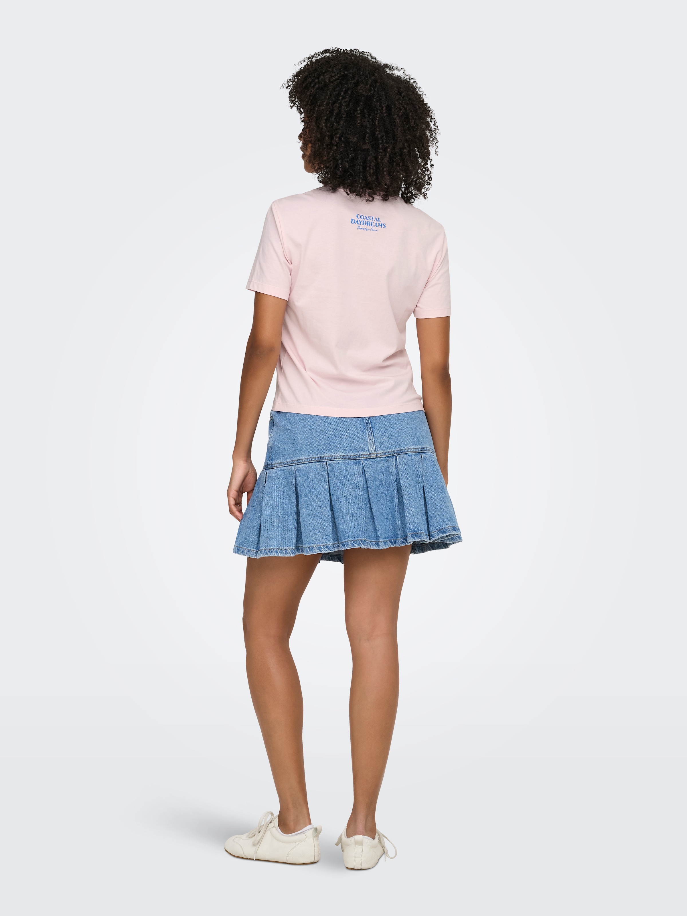ONLY T-shirt à manches courtes »ONLDINA S/S CLUB TOP BOX JRS« coton, coupe régulière, col rond