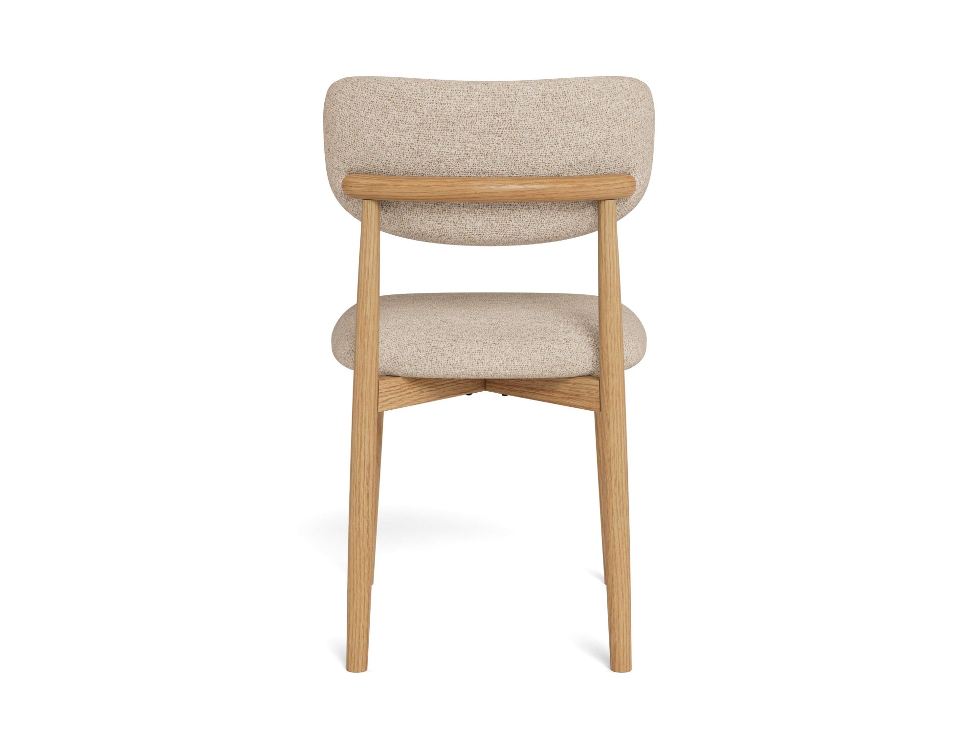 ACTONA GROUP Chaise de salle à manger »Polsterstuhl« () 2 cuisChaise, tissu Cona, structure chêne