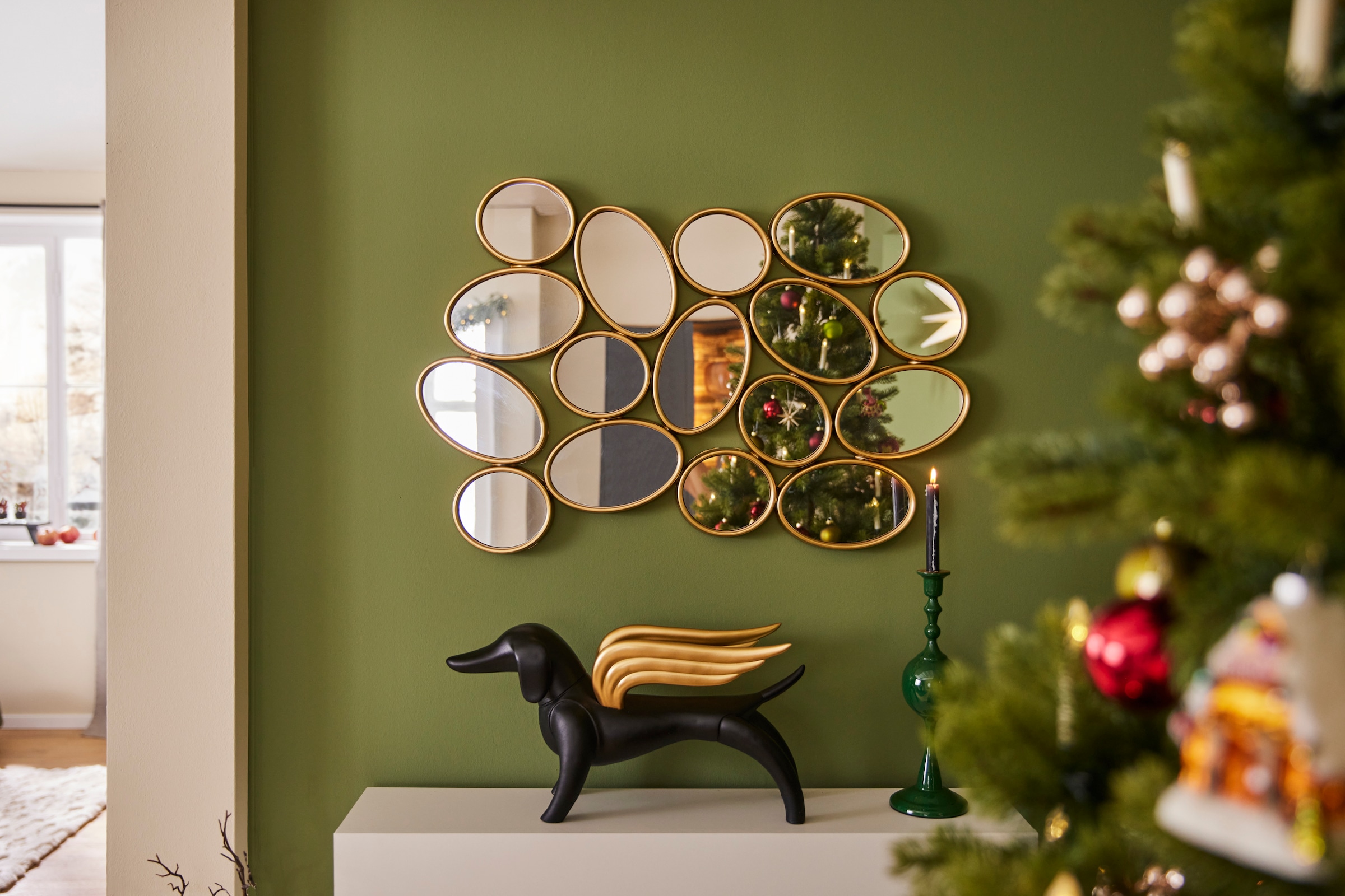 Casablanca by Gilde Figurine d'animal »Dackelhund "Flying Dachshund"«