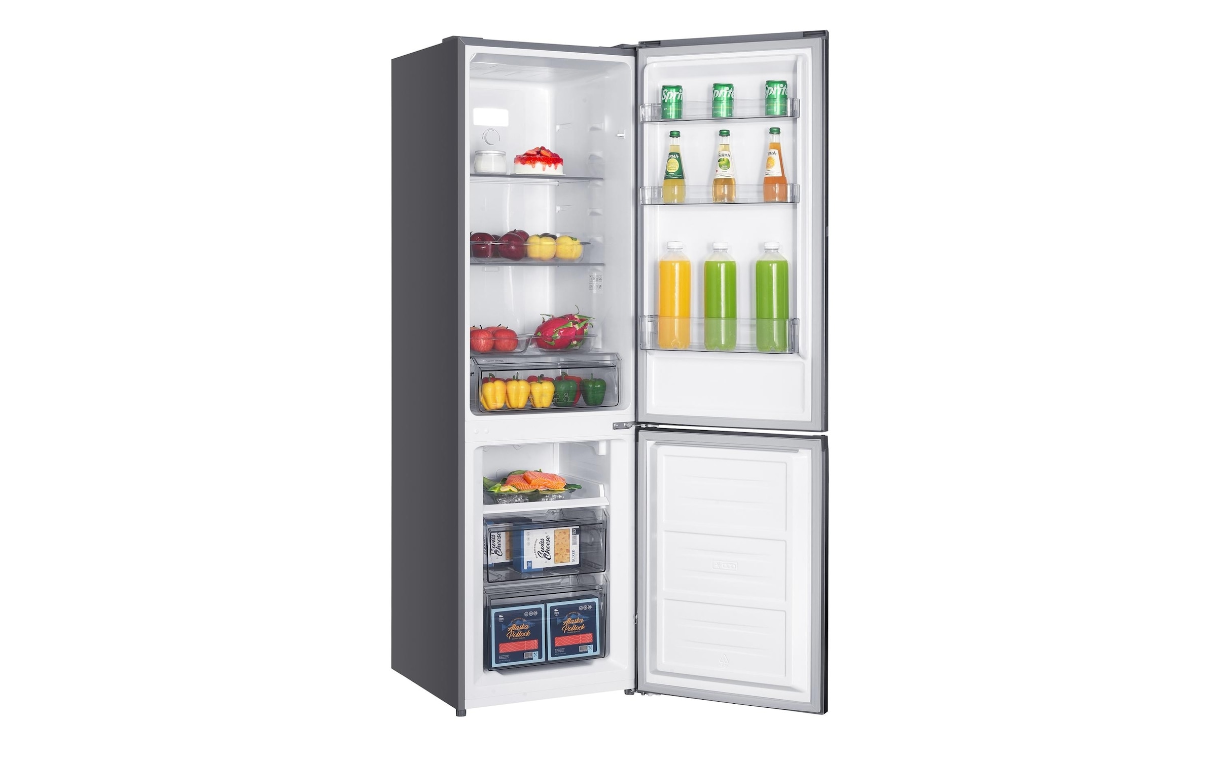 Trisa Combiné réfrigérateur/congélateur »7815« 180,01 cm hoch 54,5 cm breit