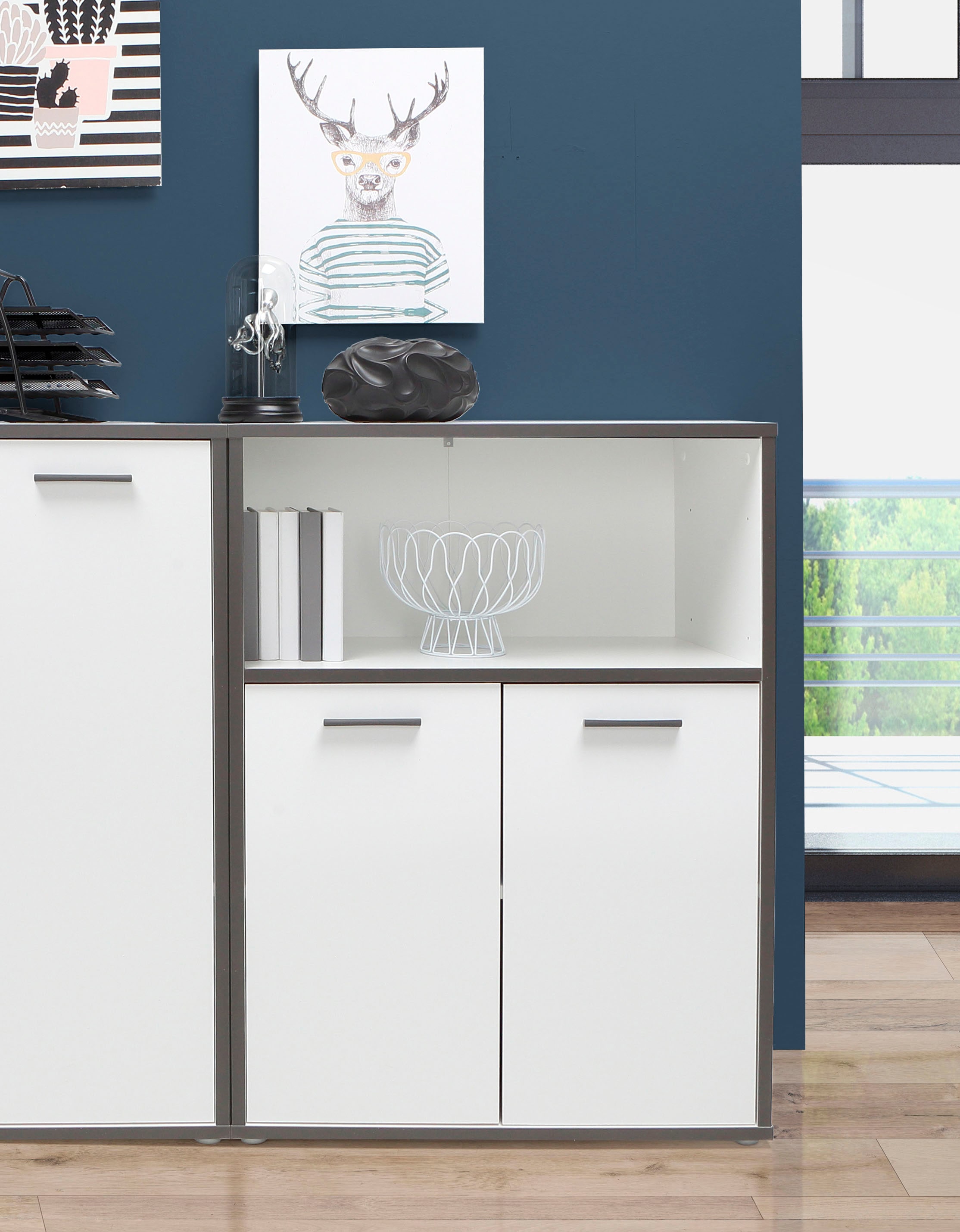 FORTE Kommode »Keflav« Breite 84,5 cm
