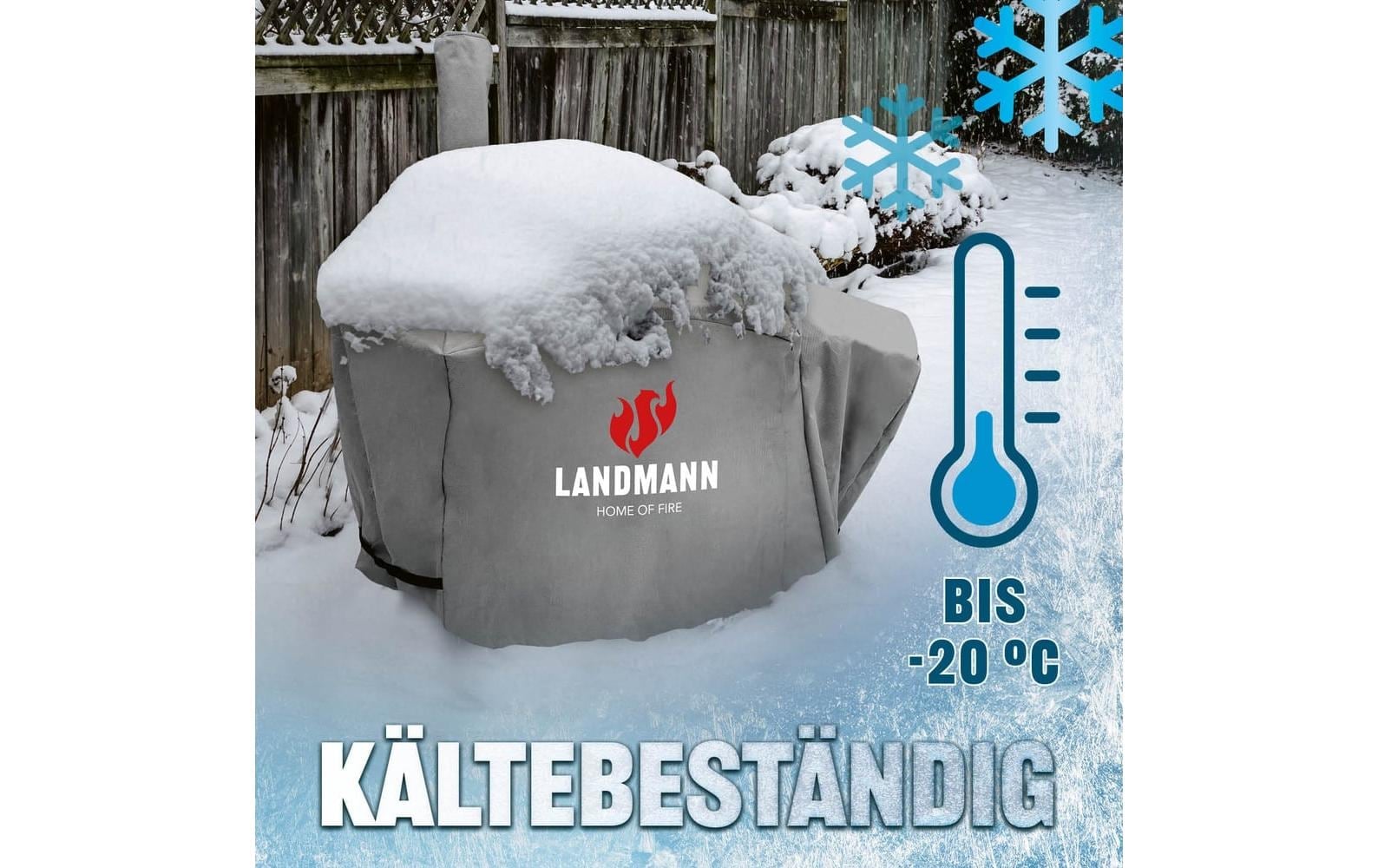 LANDMANN Grillabdeckhaube »Premium - 130 x 126 x 85 cm«